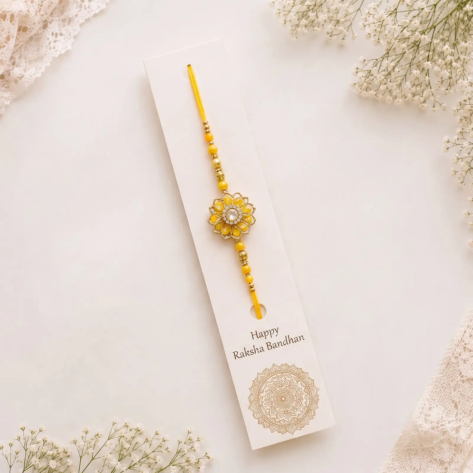 Premium Raksha Bandhan Cake & Rakhi Set — photo 3