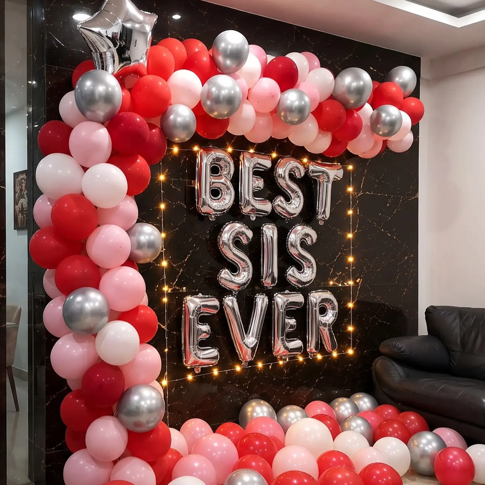 Raksha Bandhan Balloon Wall Decoration — photo 2