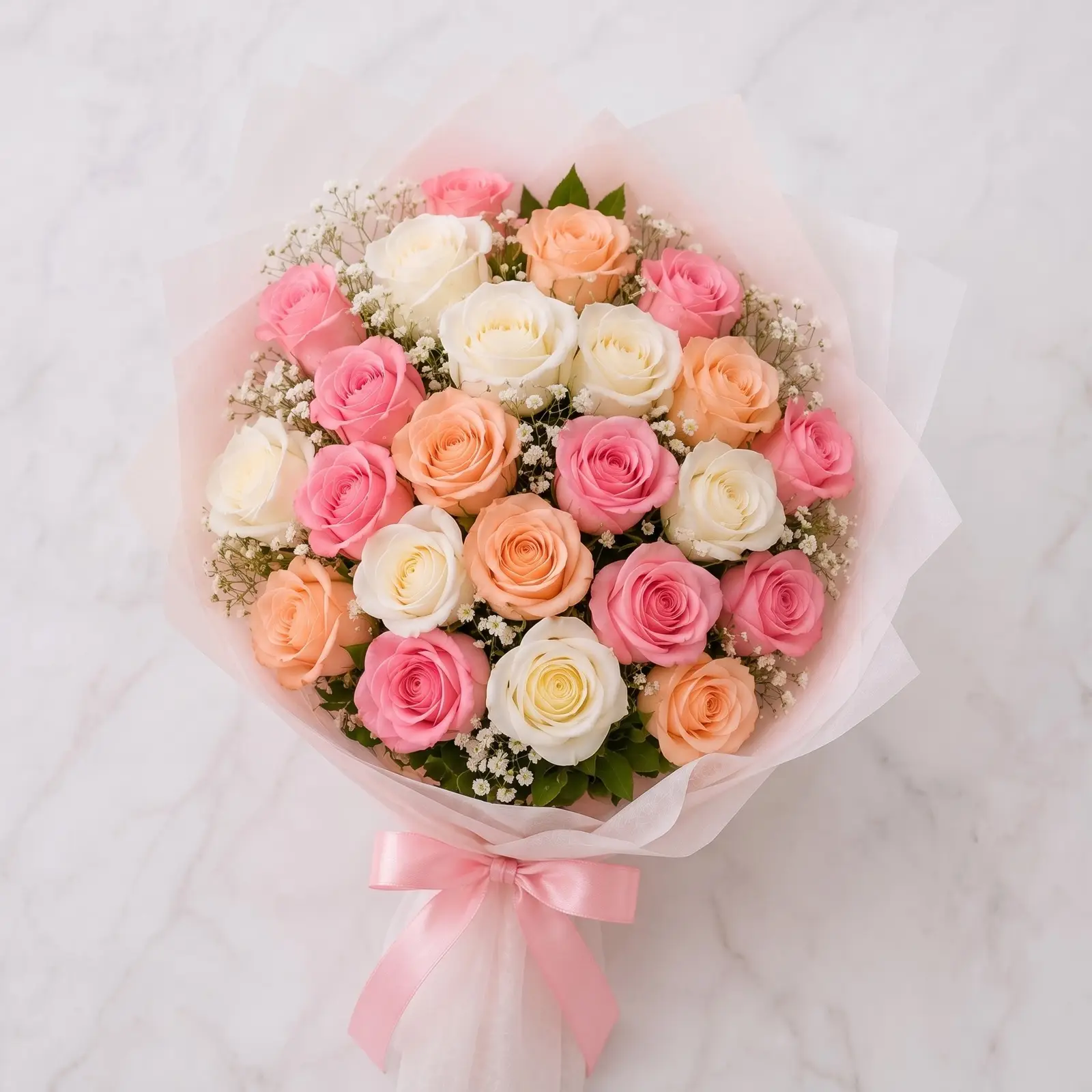 Raksha Bandhan Flower Bouquet & Rakhi Combo — photo 2