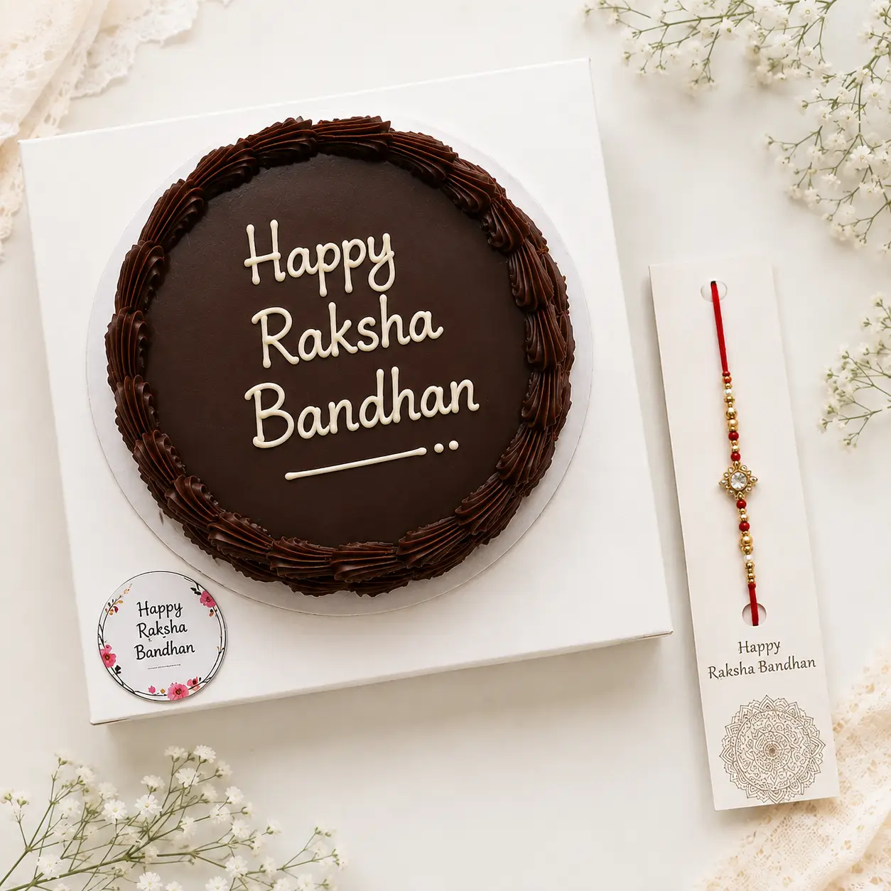 Raksha Bandhan Special Chocolate Cake Combo