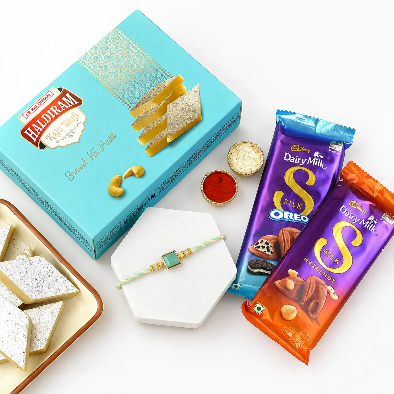 Sweet Rakhi Wishes Gift Box