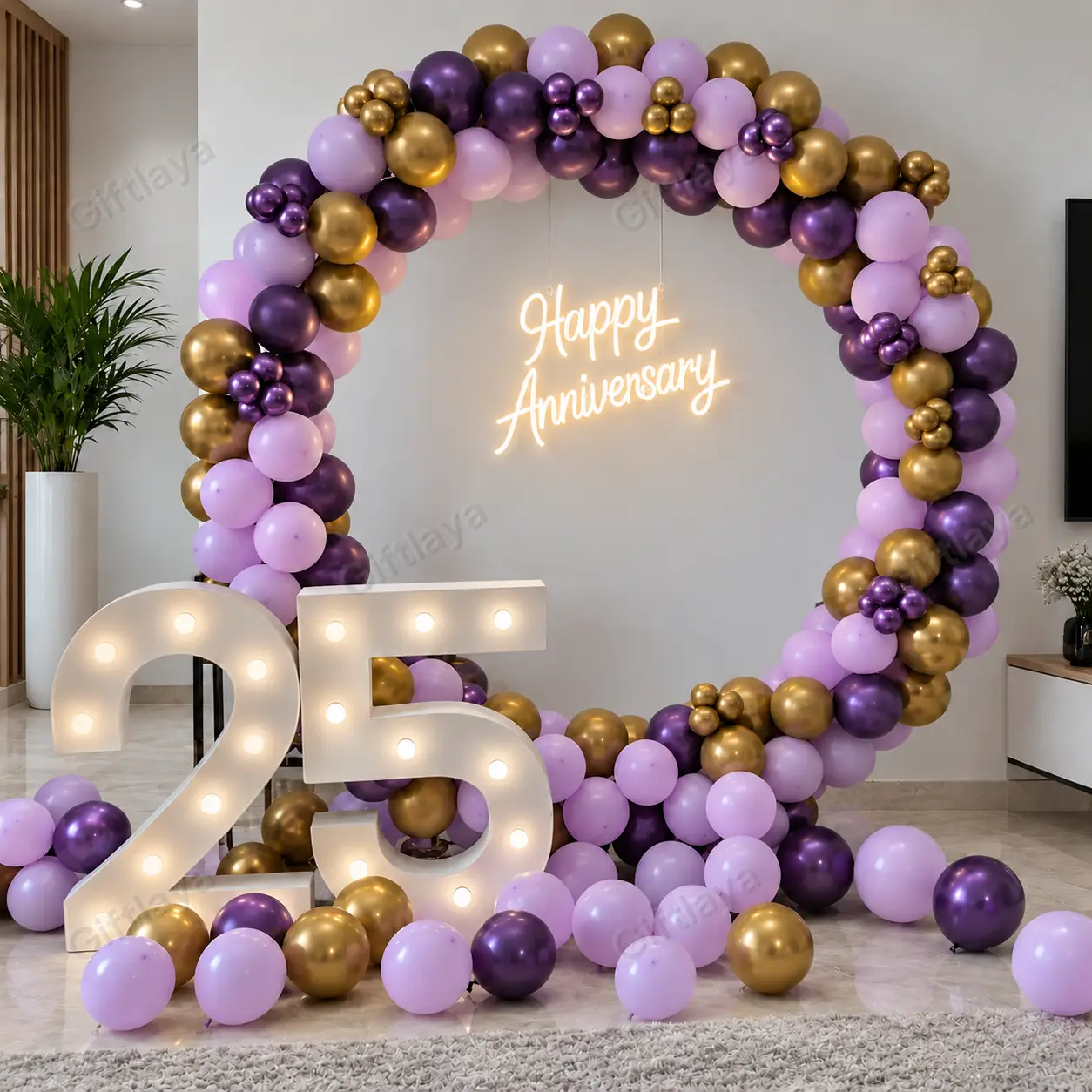 25th Anniversary Ring Decoration