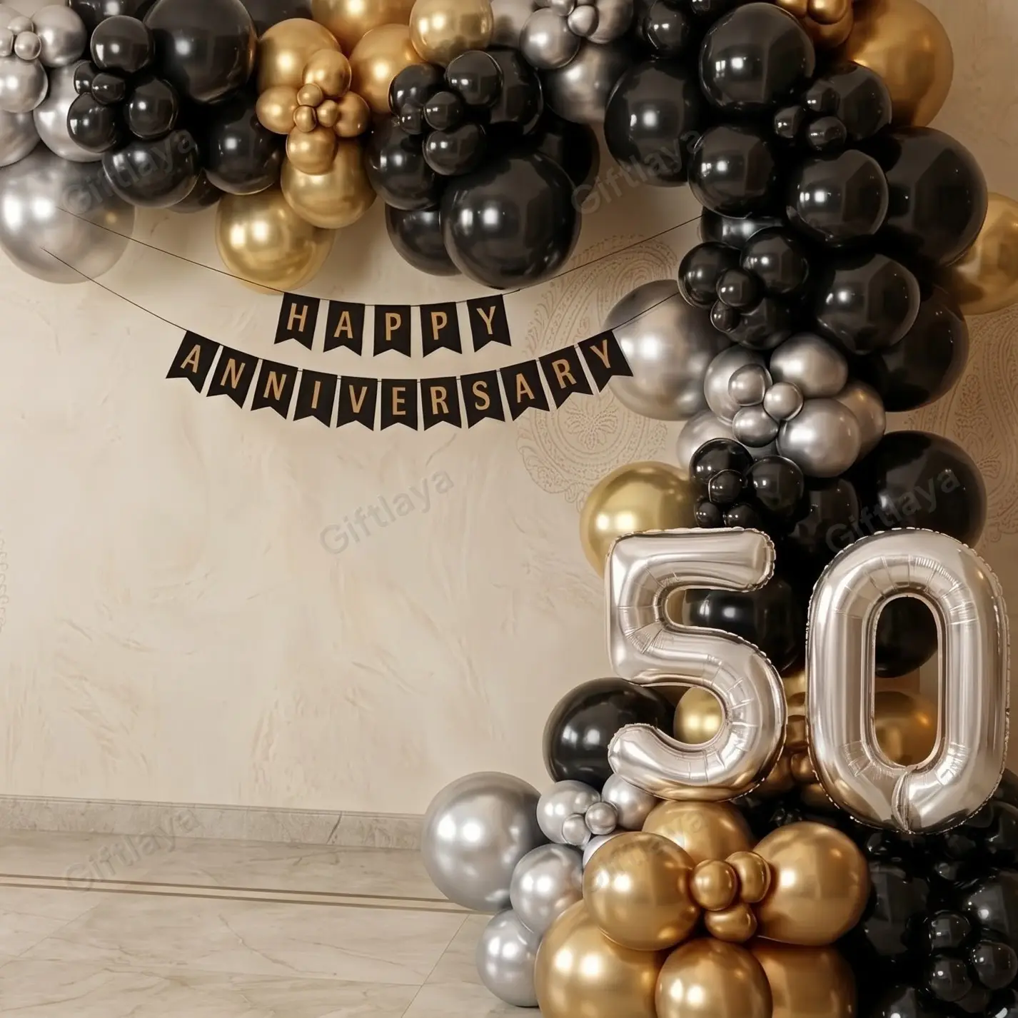 50th Anniversary Balloon Arch — photo 2