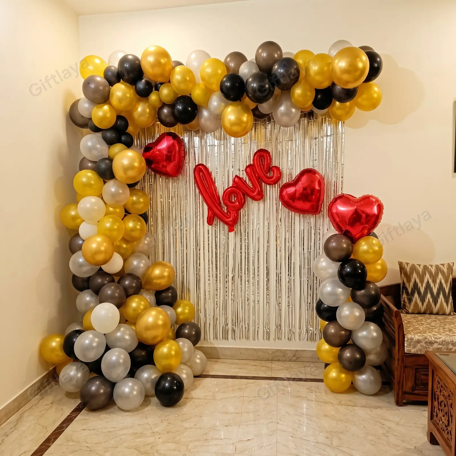 Anniversary Balloon Arch Decoration
