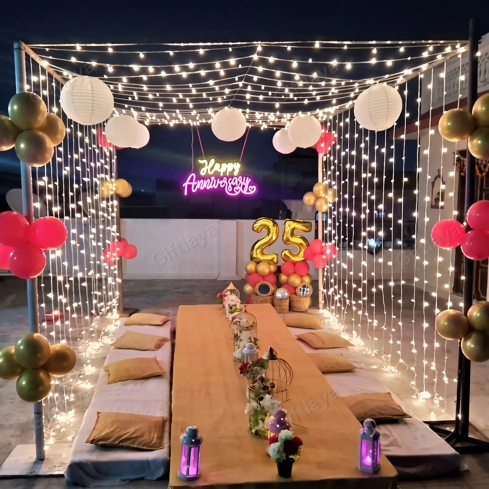 Anniversary Sitting Decoration