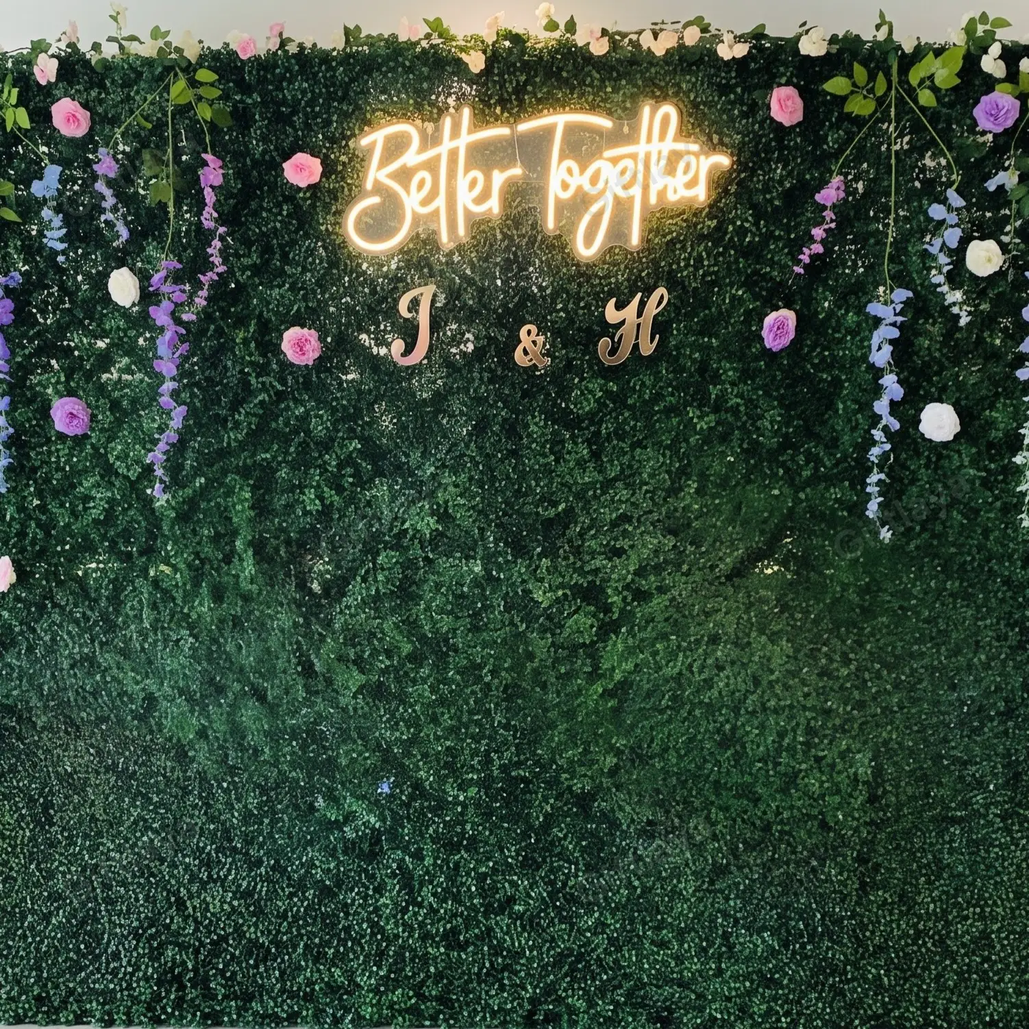 Better Together Backdrop Setup — photo 2
