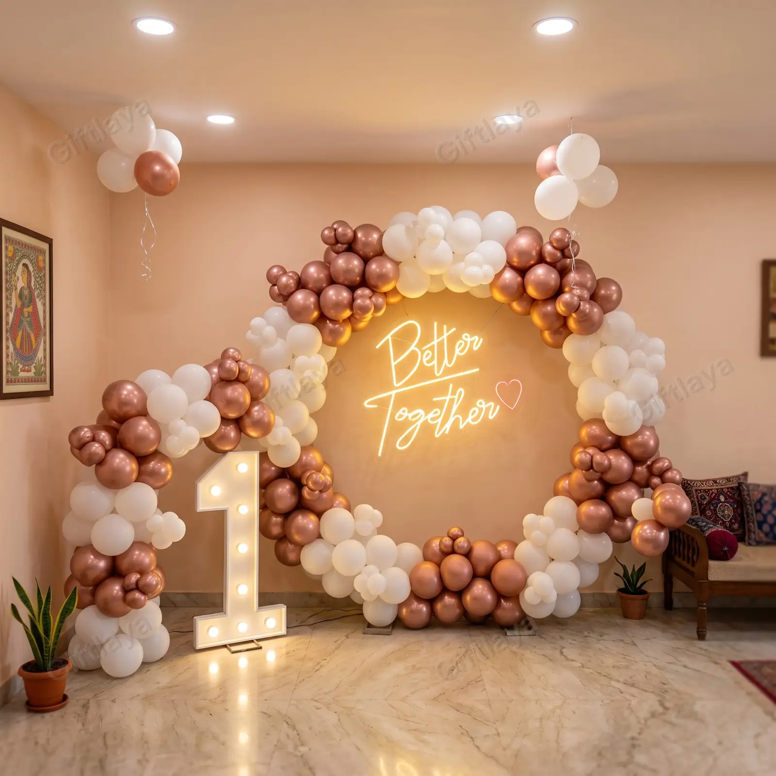 Better Together Balloon Decoration