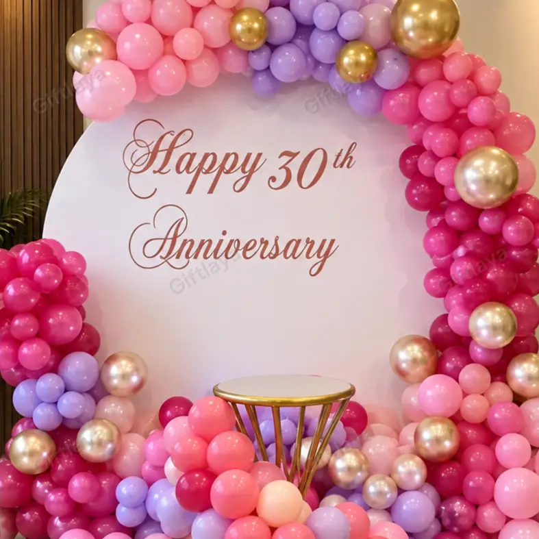 Customized Anniversary Backdrop — photo 2