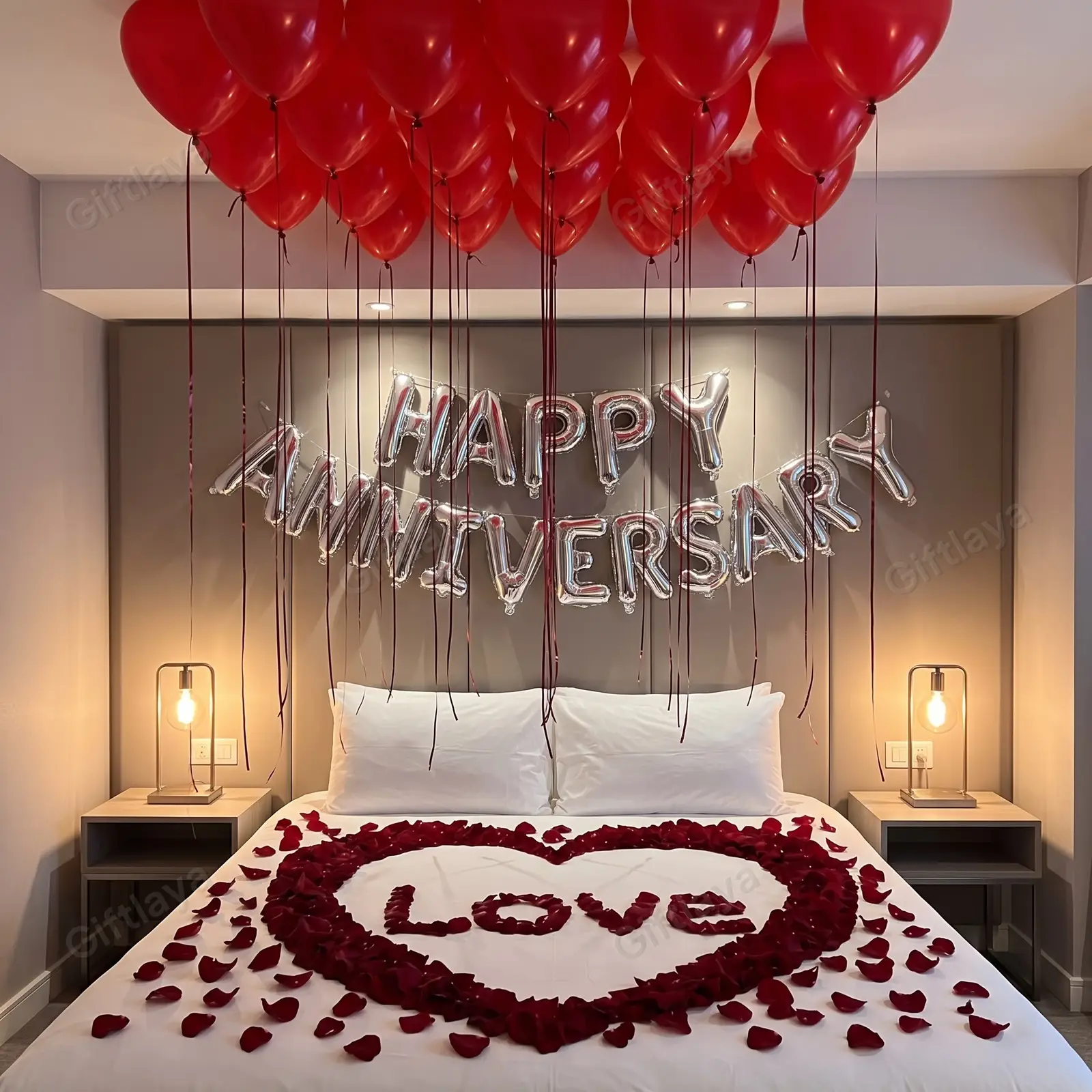 Flower Anniversary Decoration