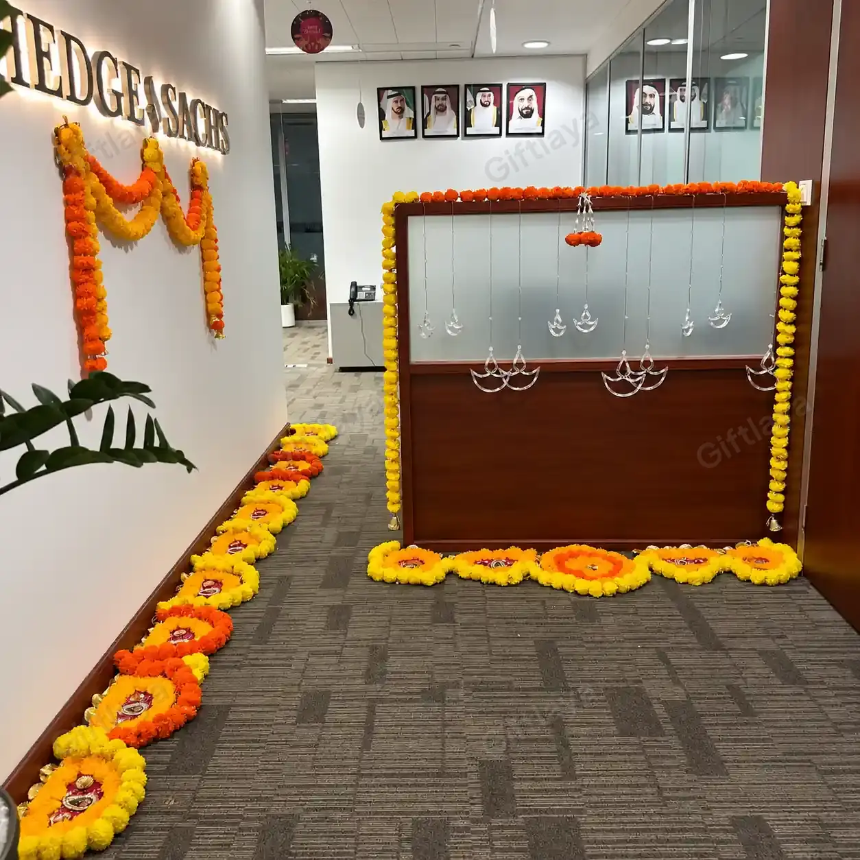 Diwali Entrance & Reception Decor — photo 4