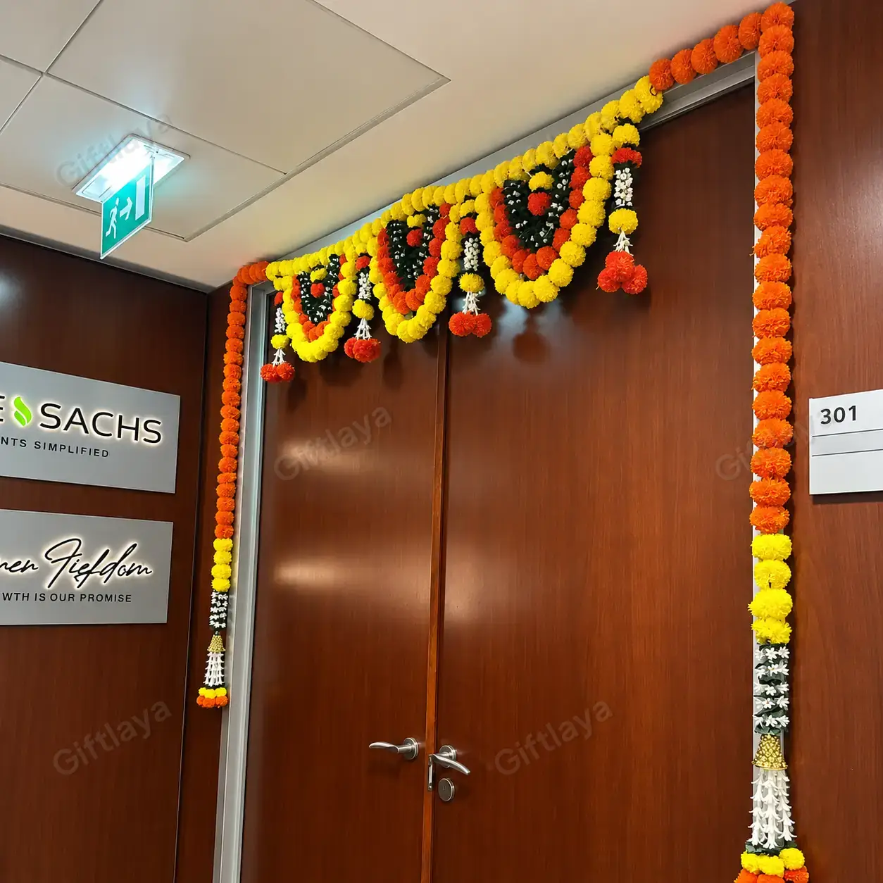 Diwali Entrance & Reception Decor — photo 3