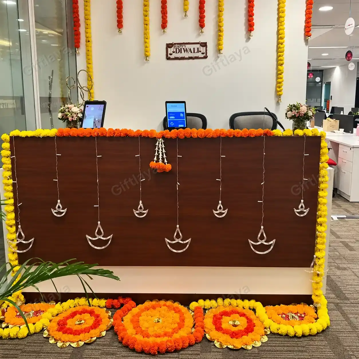 Diwali Entrance & Reception Decor