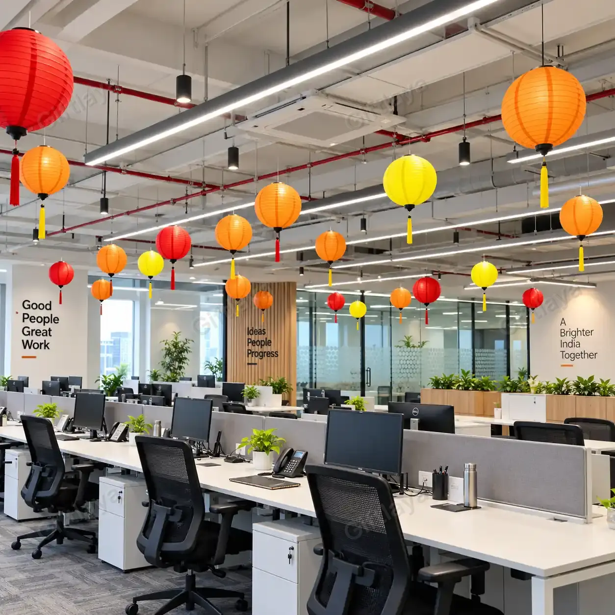 Glow Corporate Diwali Decoration — photo 2