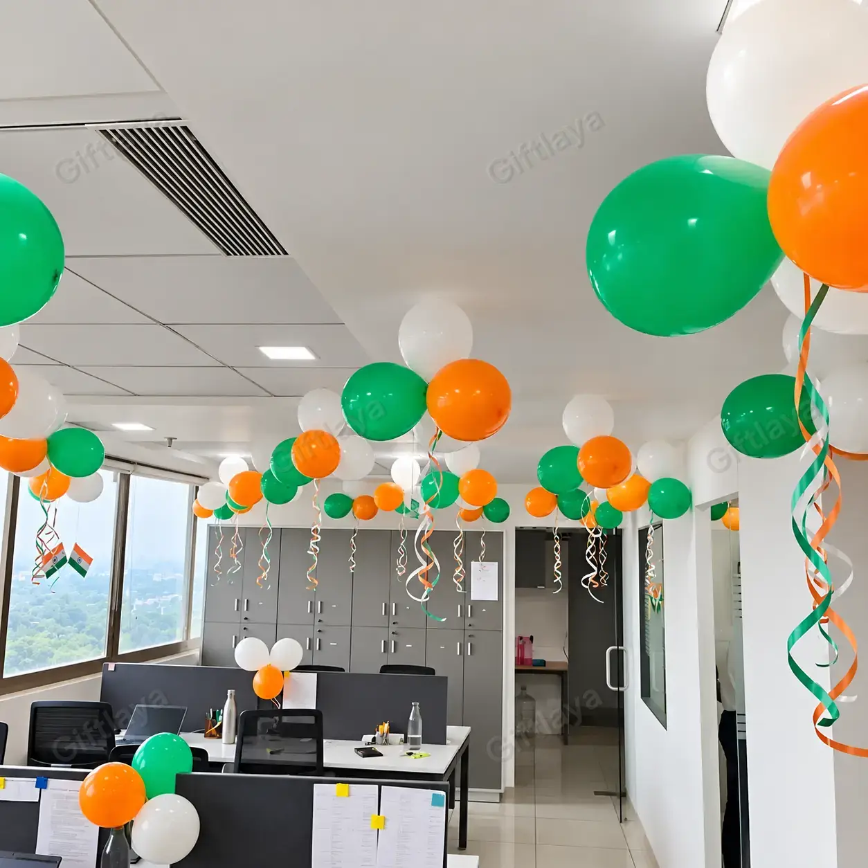 Independence Day Office Setup — photo 2