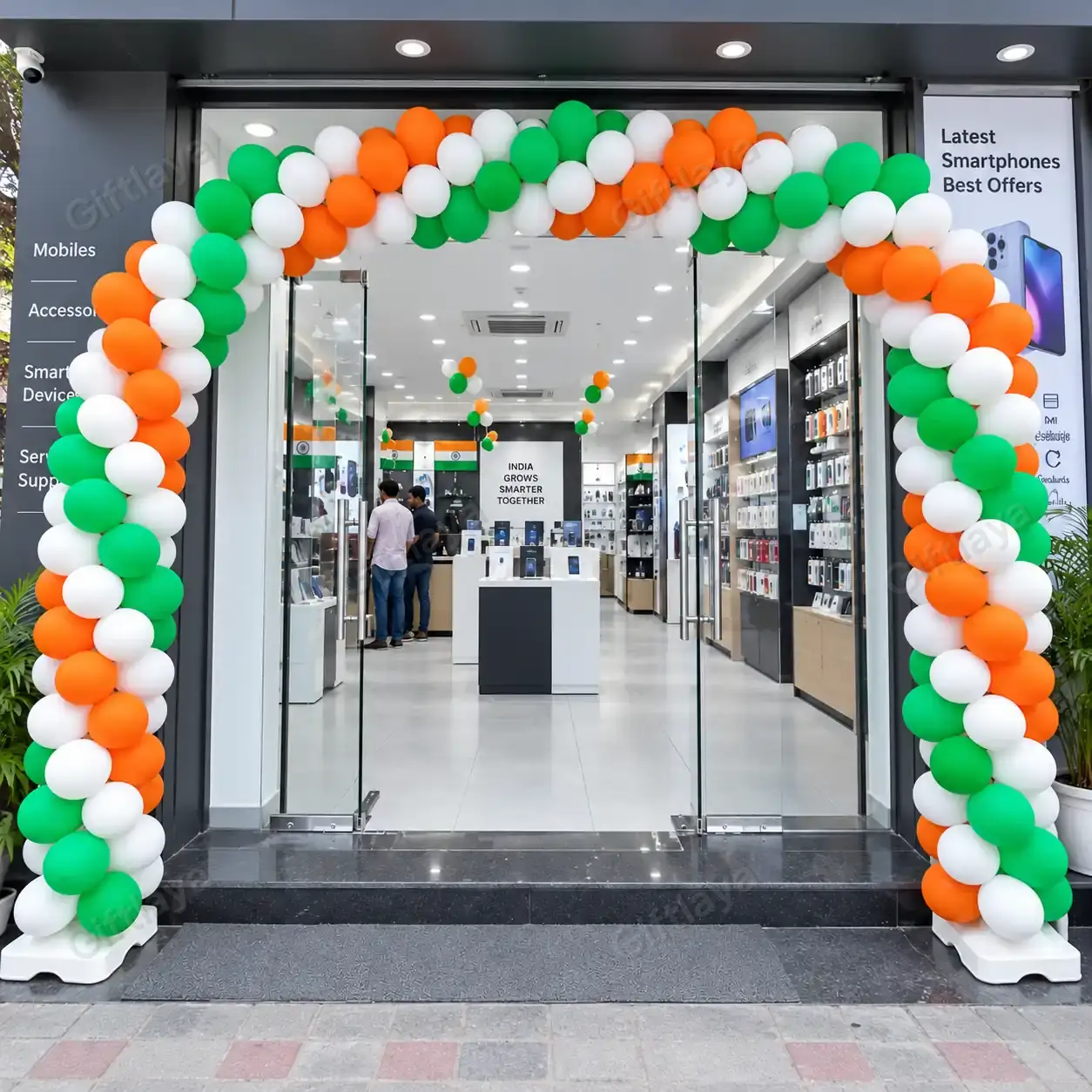 Republic Day Balloon Decoration