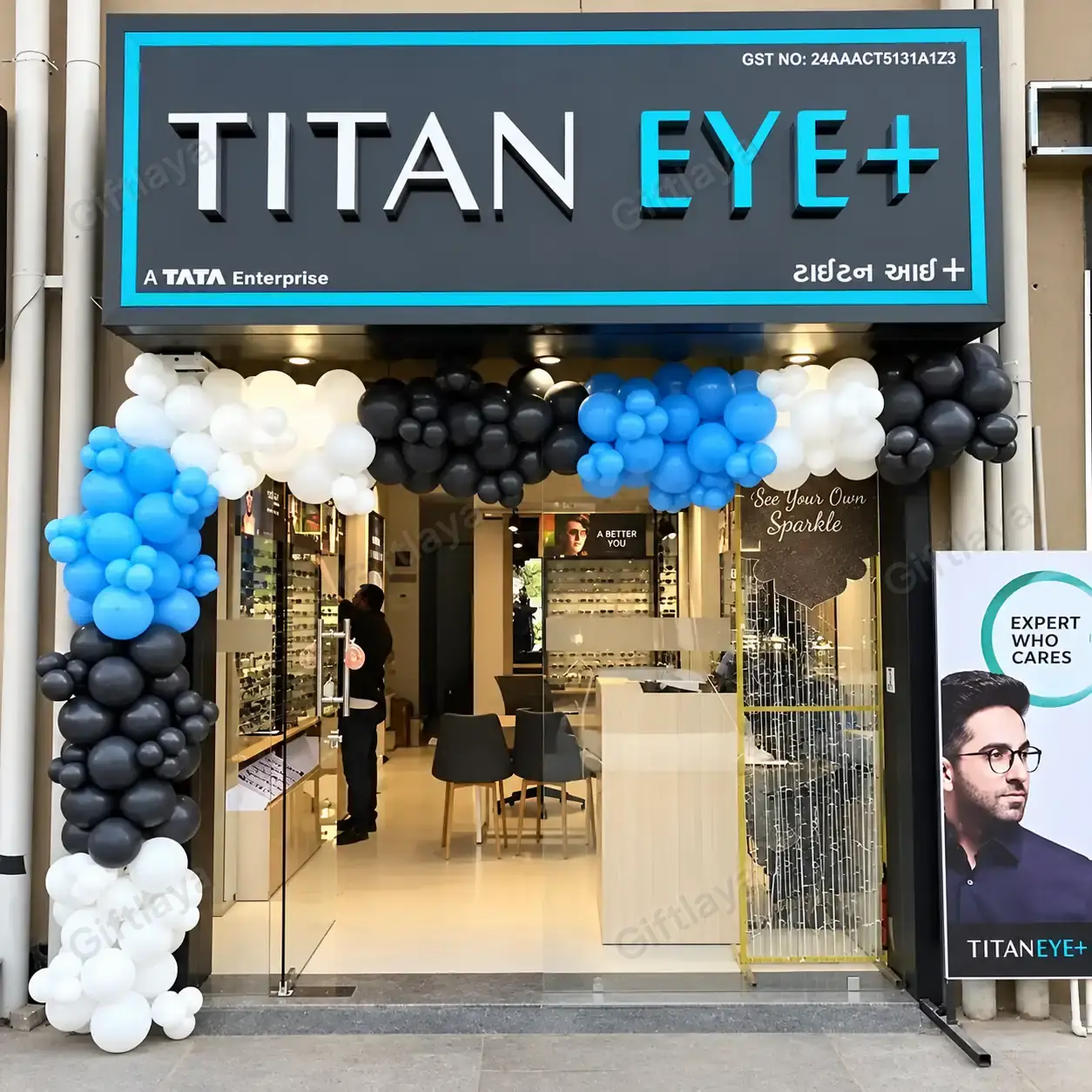 Shop Opening Balloon Decoration
