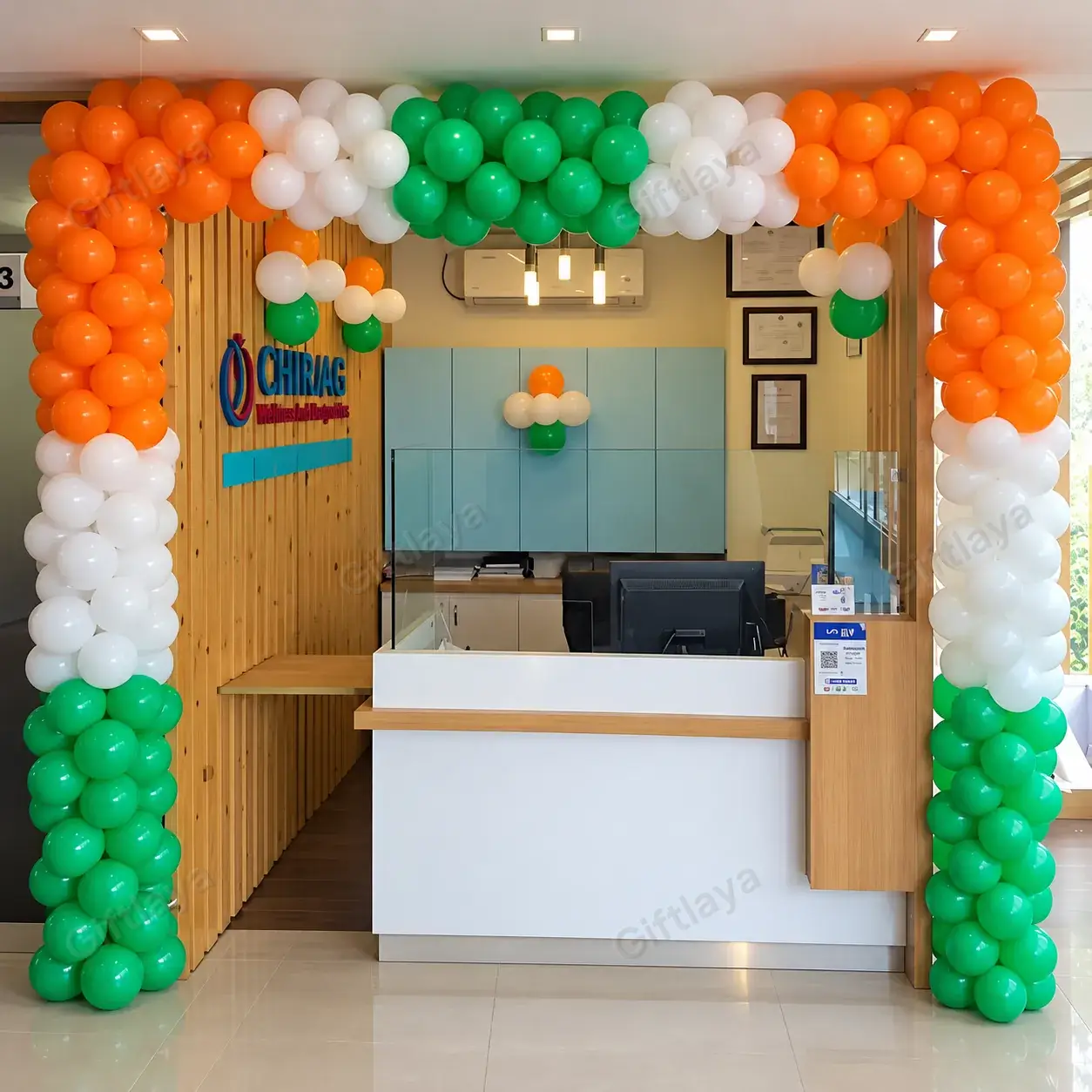 Tricolor Gate Decoration — photo 3