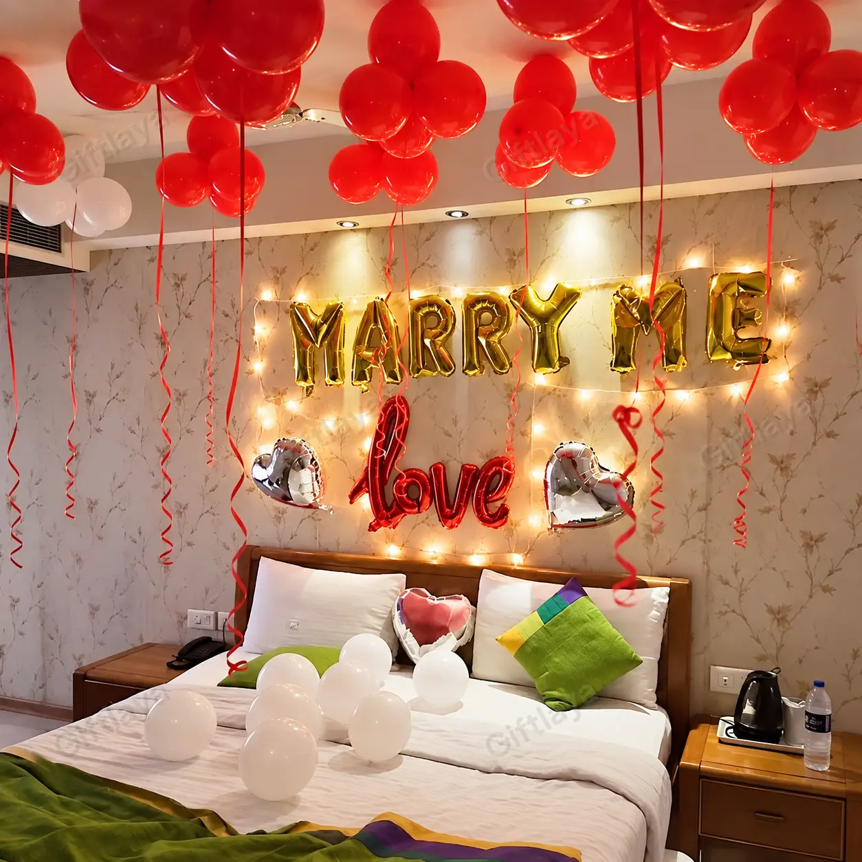 Balloon Proposal Decoration — photo 2