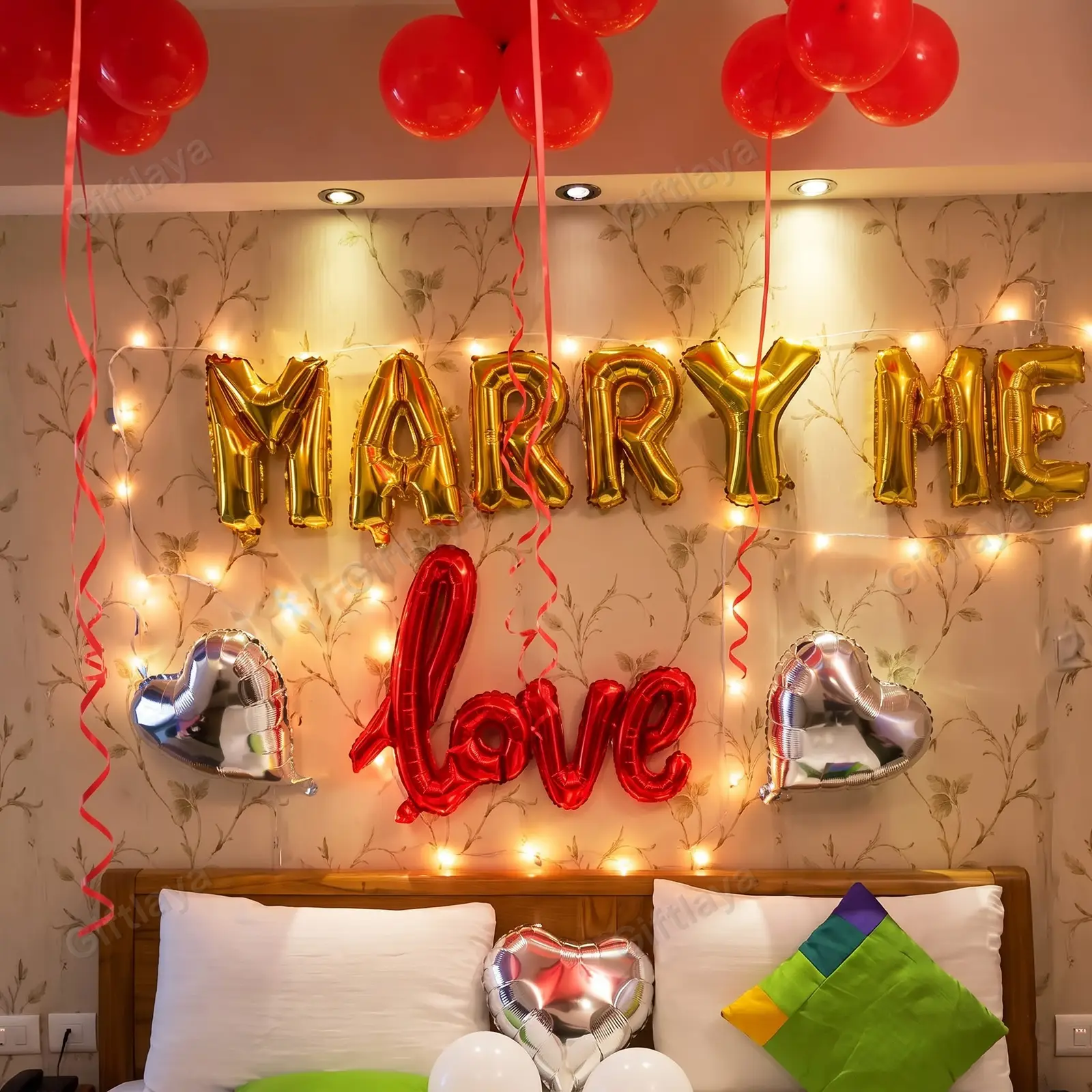 Balloon Proposal Decoration — photo 3