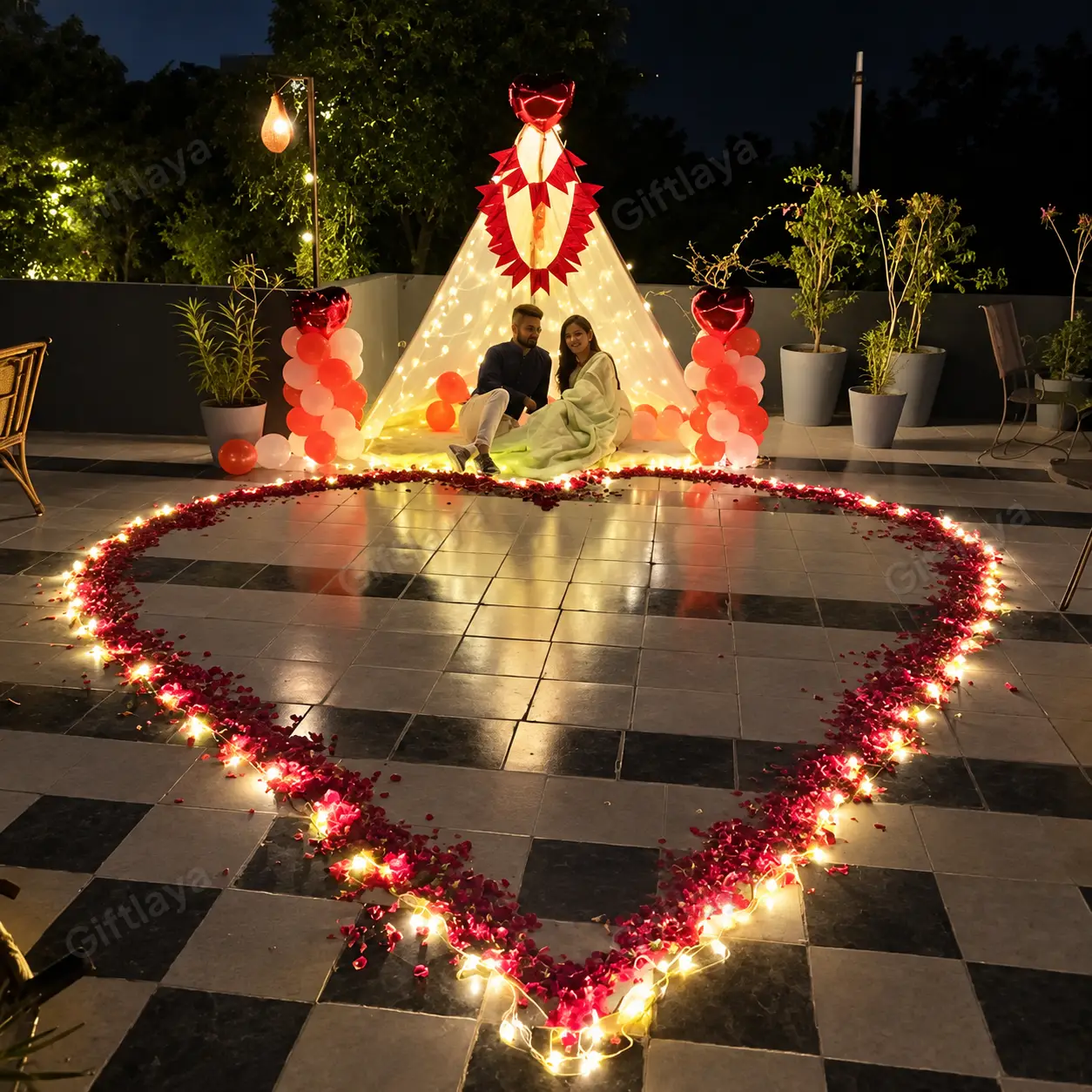 Floor Cabana Decoration