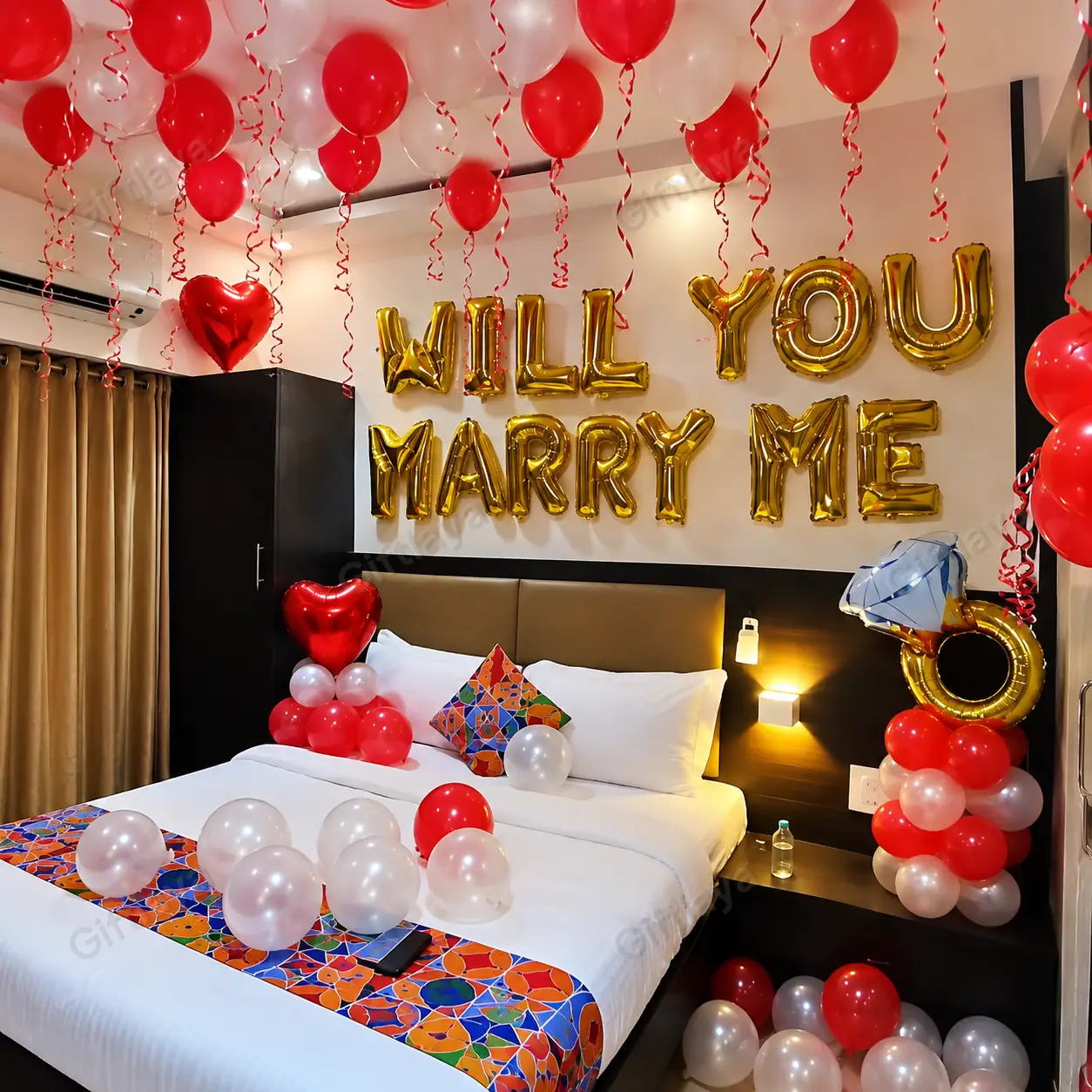 Hotel Room Proposal Decor — photo 2