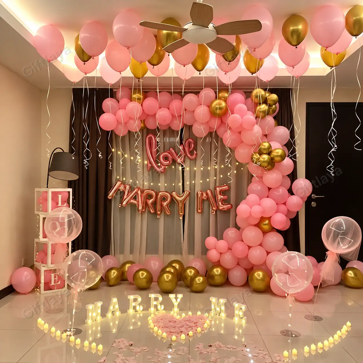 Marry Me Proposal Decor — photo 2