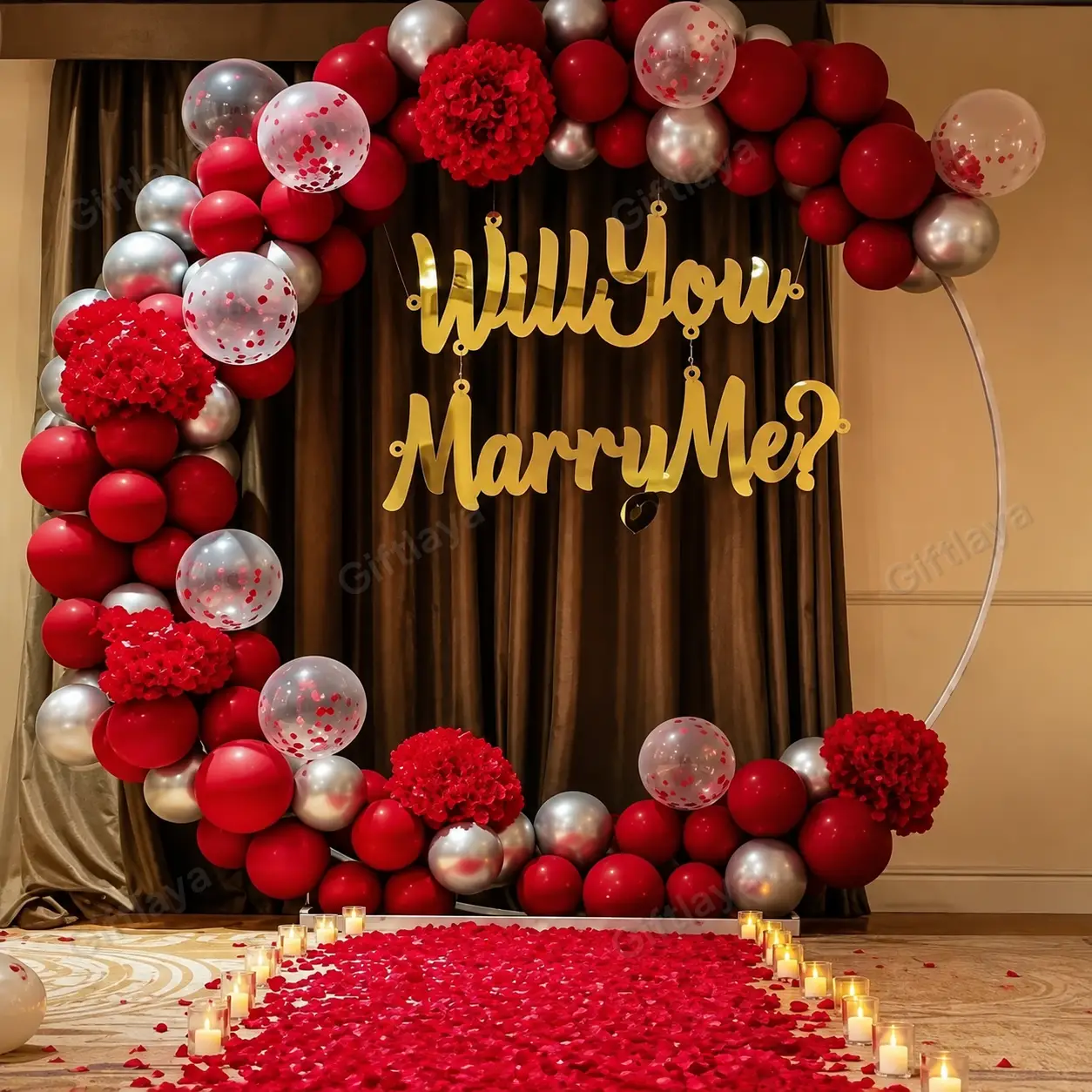 Marry Me Ring Decoration