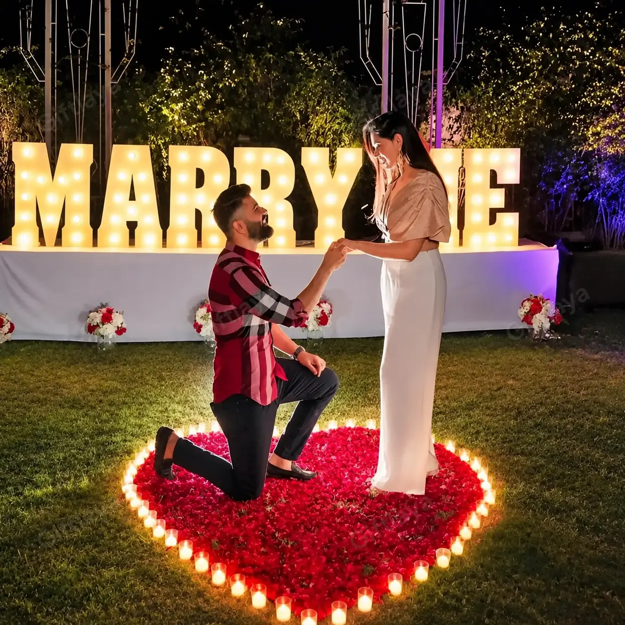 Marry Me Surprise Decoration