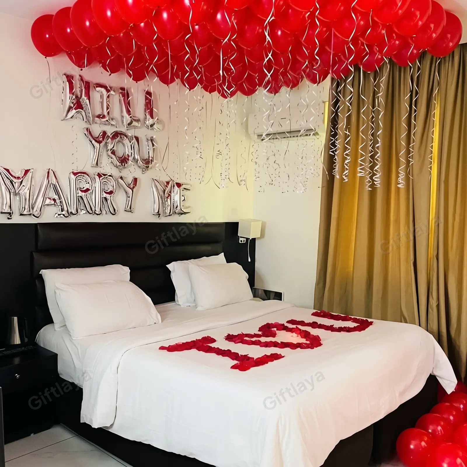 Proposal Bed Decoration