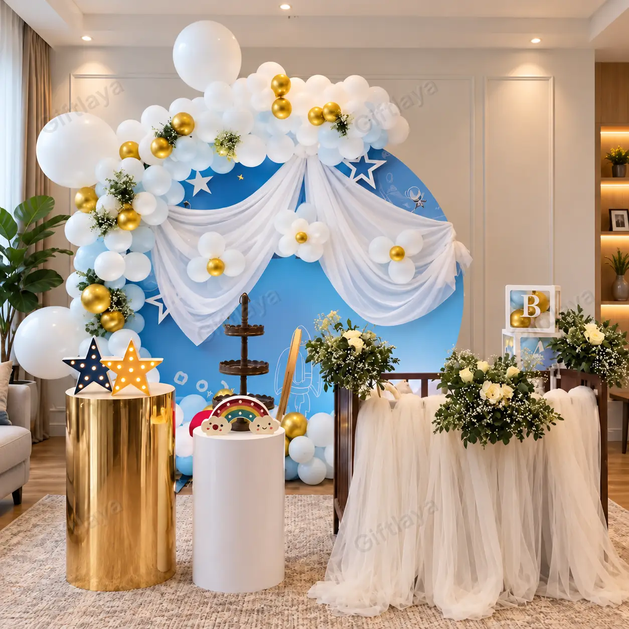 Baby Naming Stage Decoration