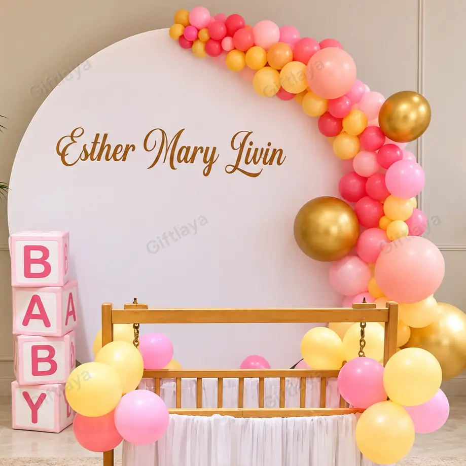 Customized Naming Backdrop — photo 2