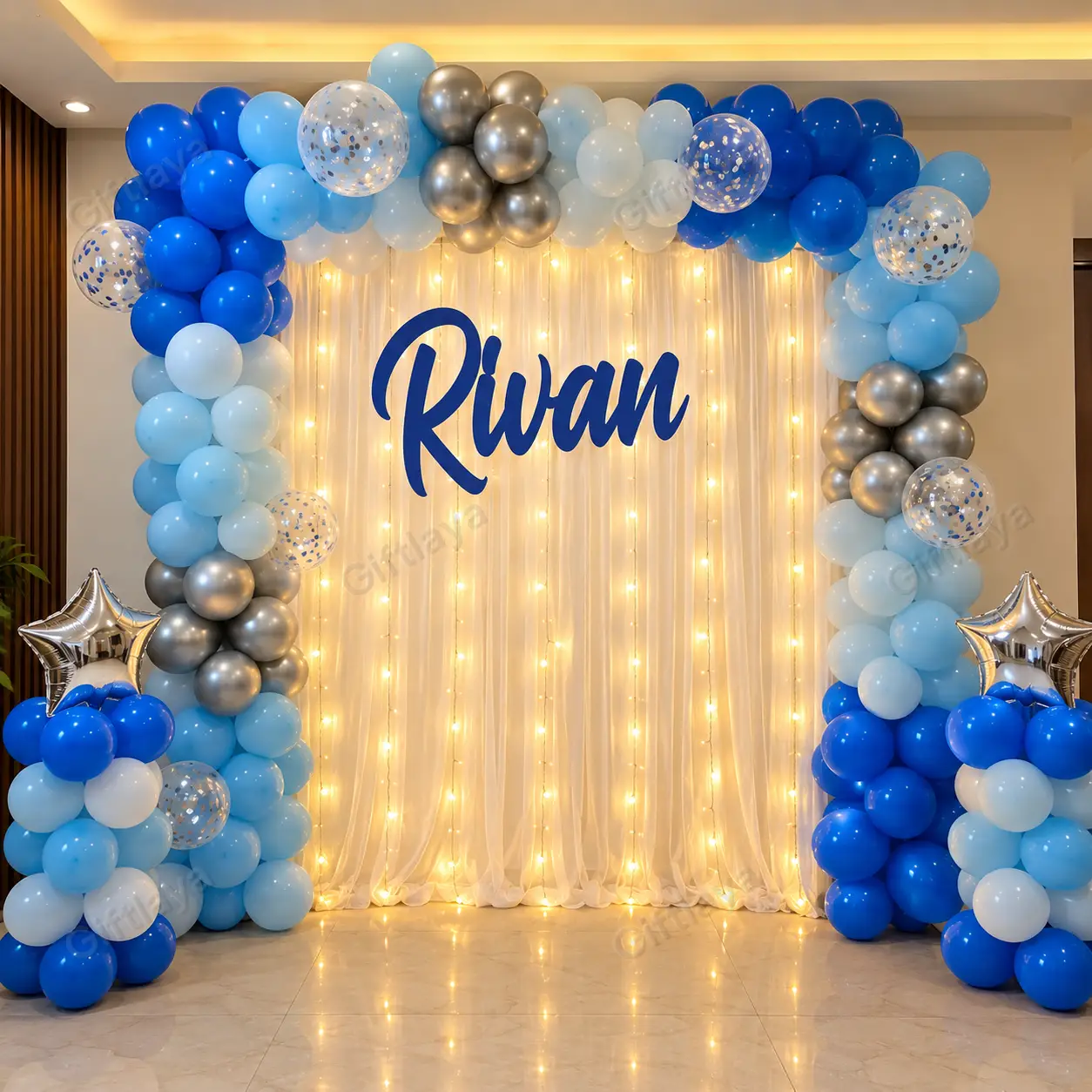 Naming Ceremony Backdrop
