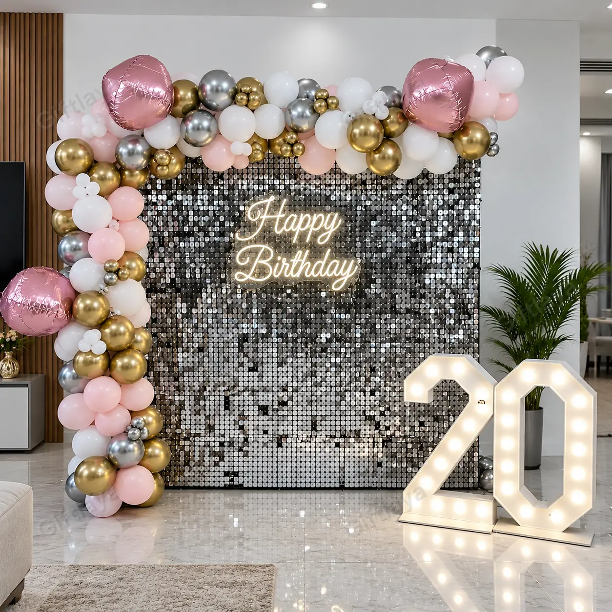 20th Birthday Decoration