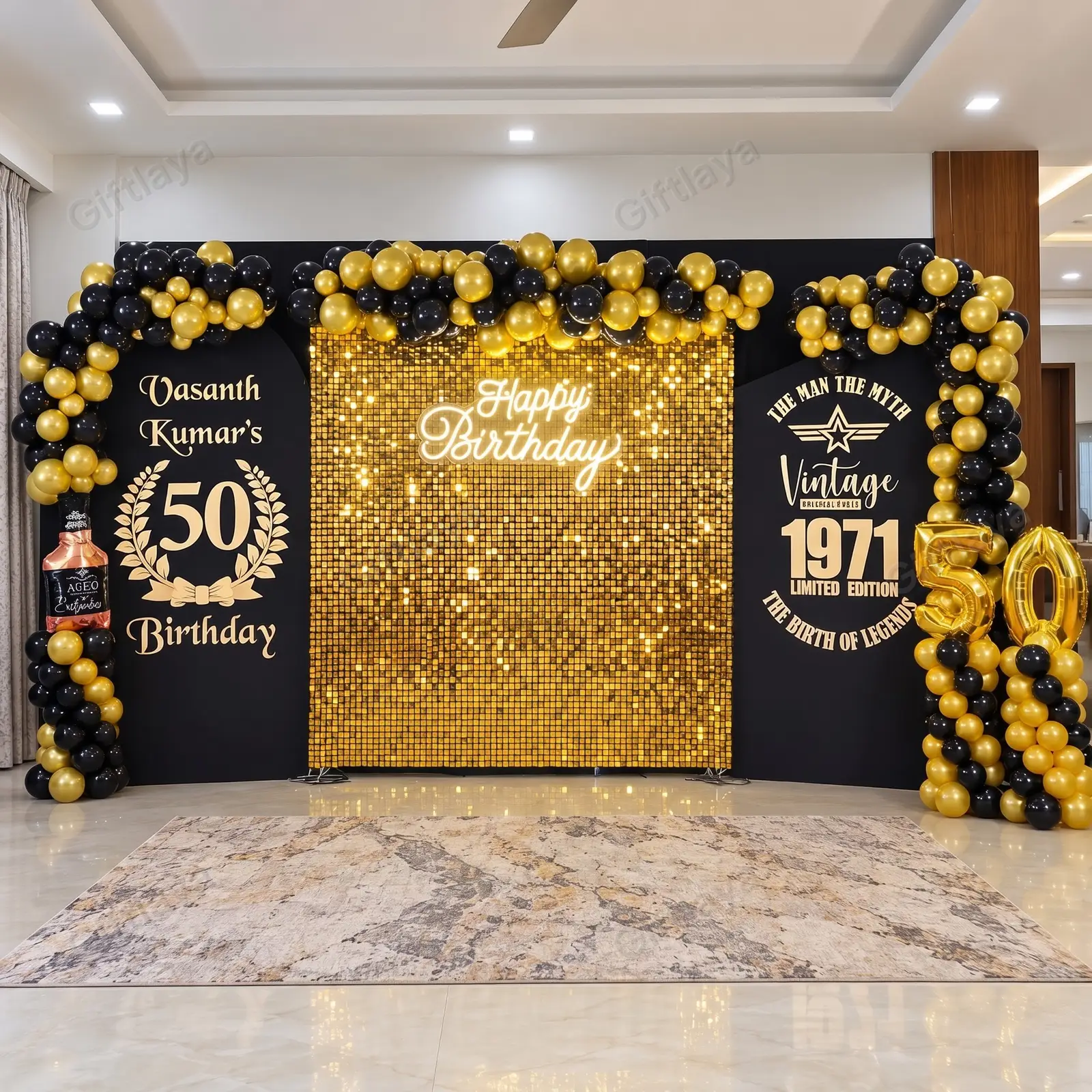 50th Birthday Decoration