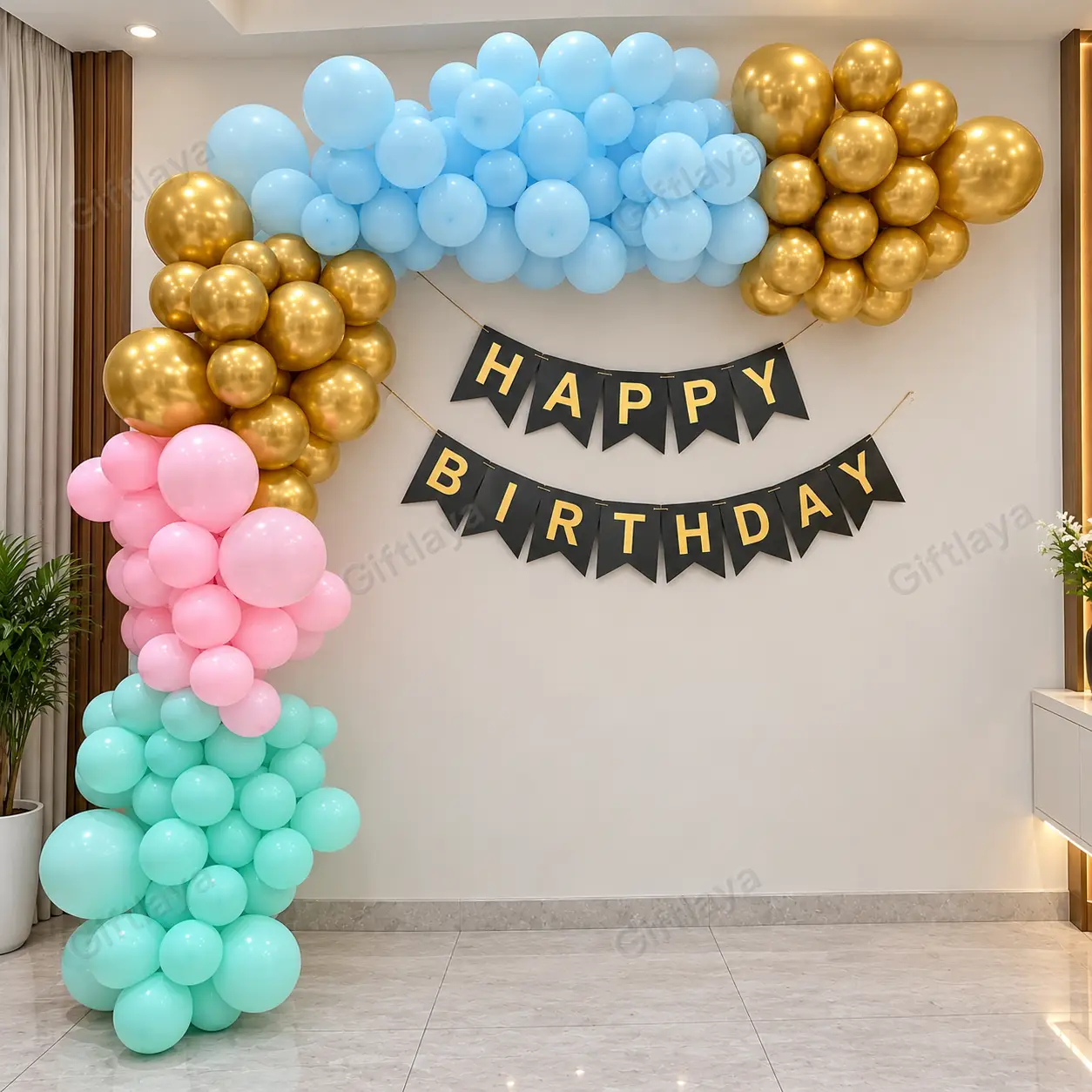 Balloon Birthday Arch Decoration