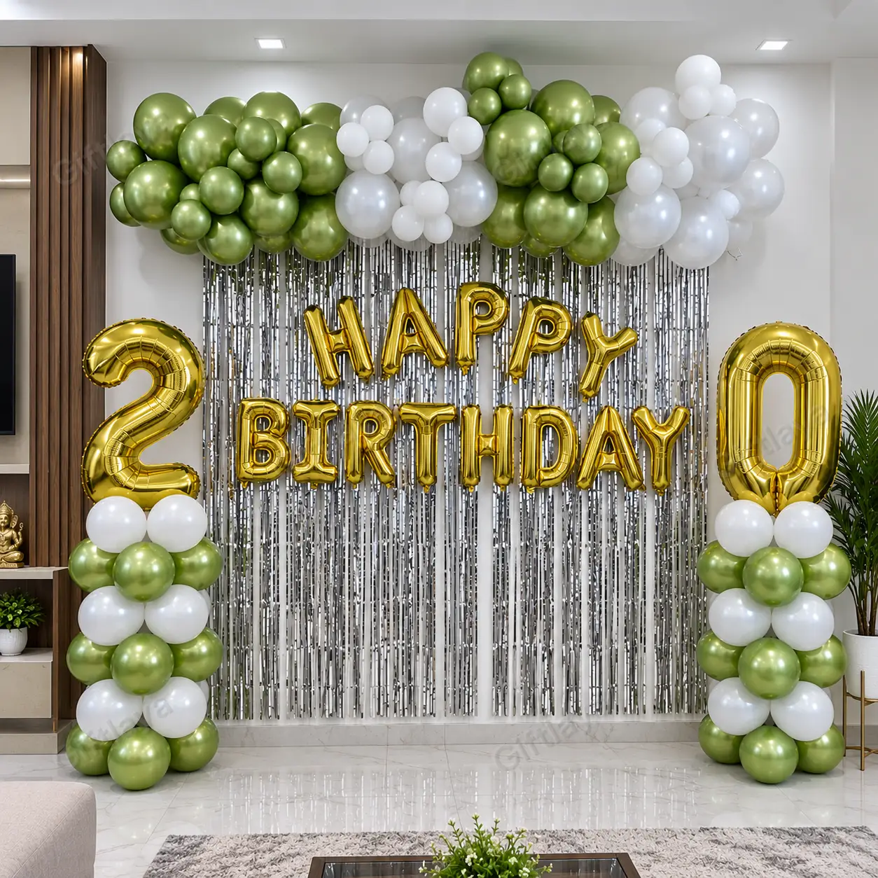 Balloon Hall Arrangement