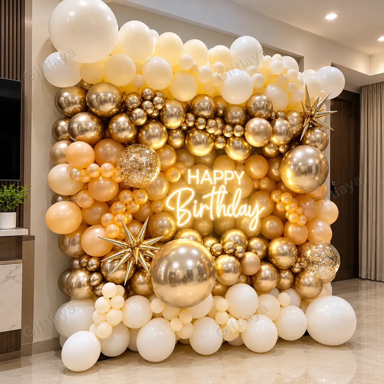 Balloon Wall Decoration — photo 2
