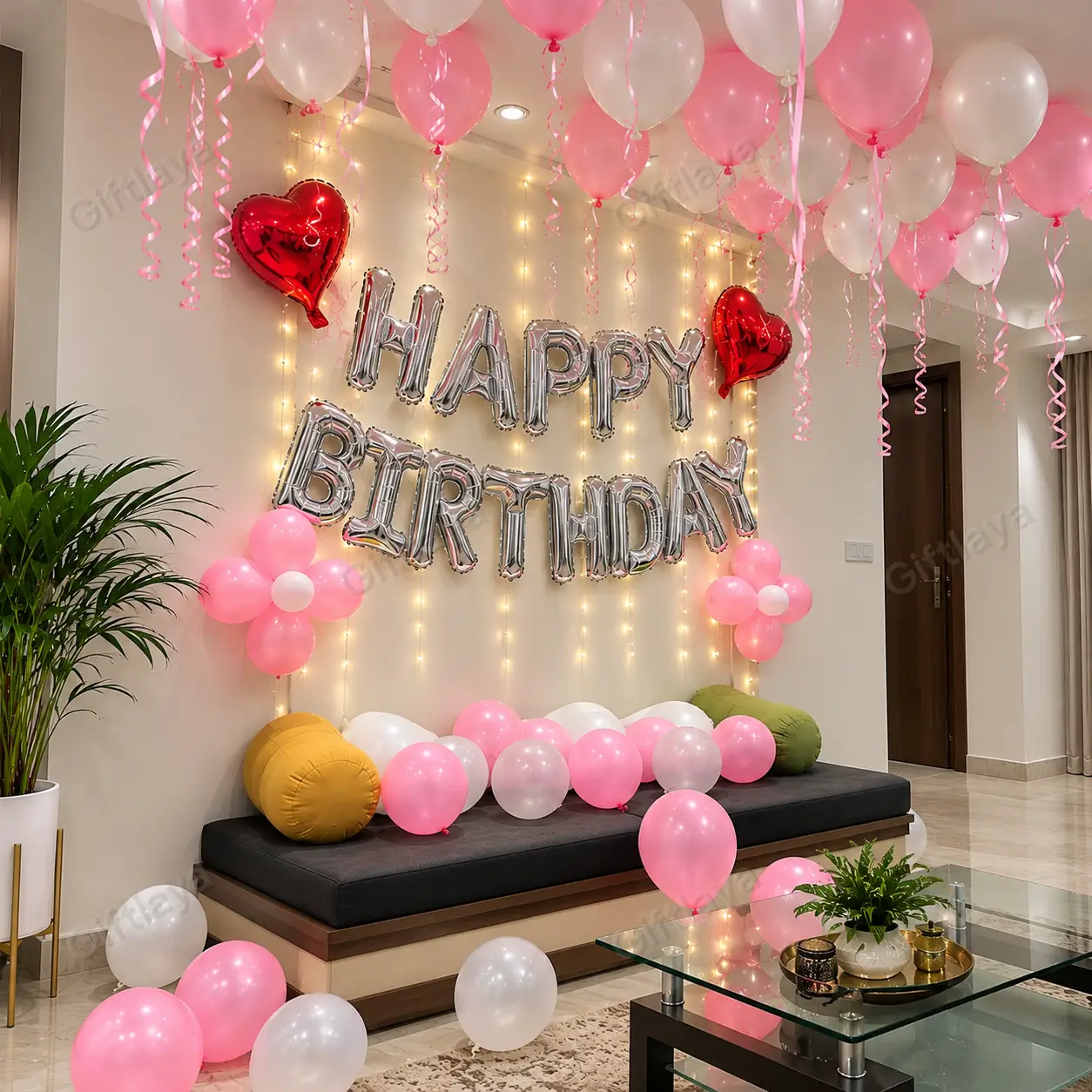 Pink Balloon Decoration — photo 2