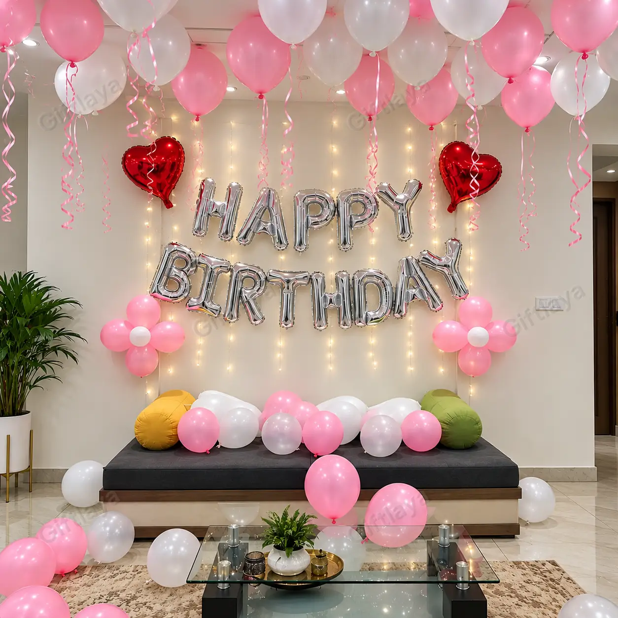 Pink Balloon Decoration