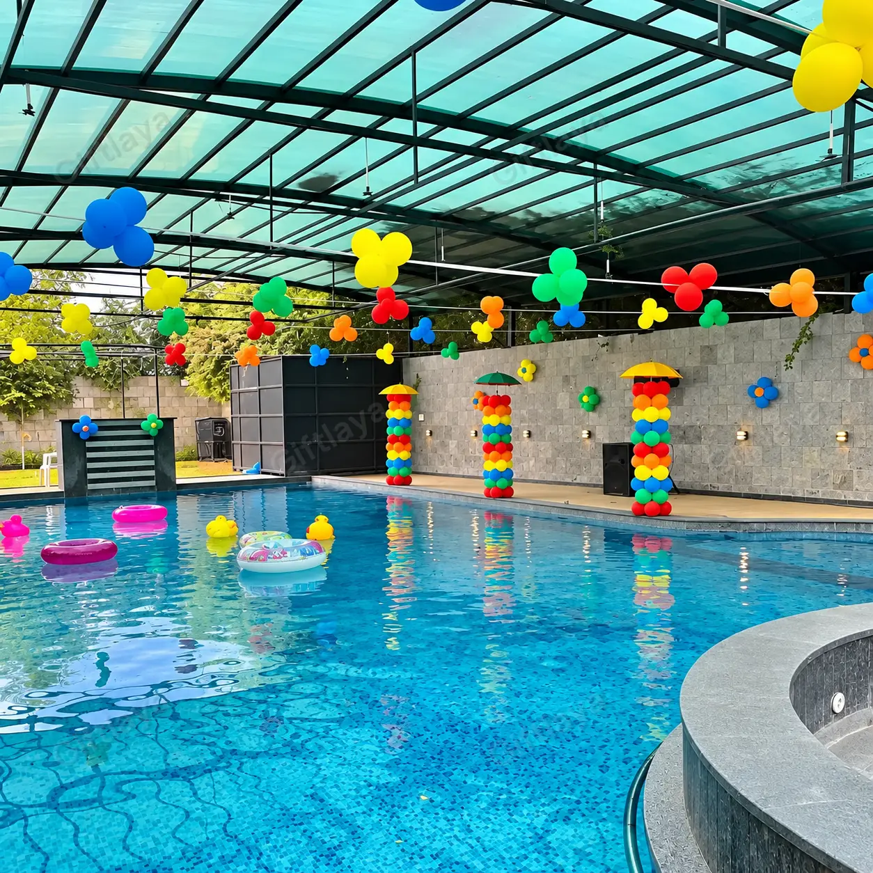 Pool Party Decoration