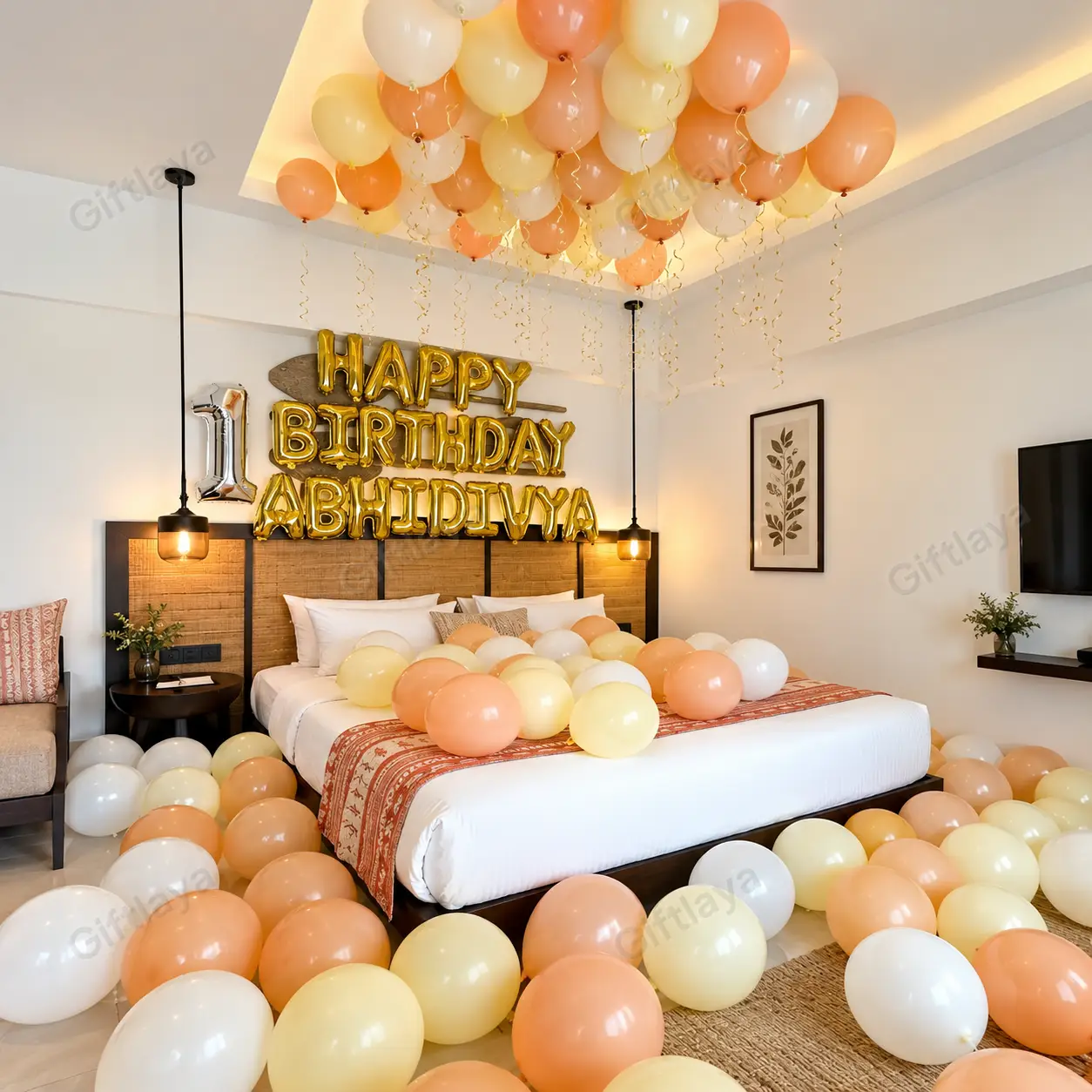 Room full of Balloons