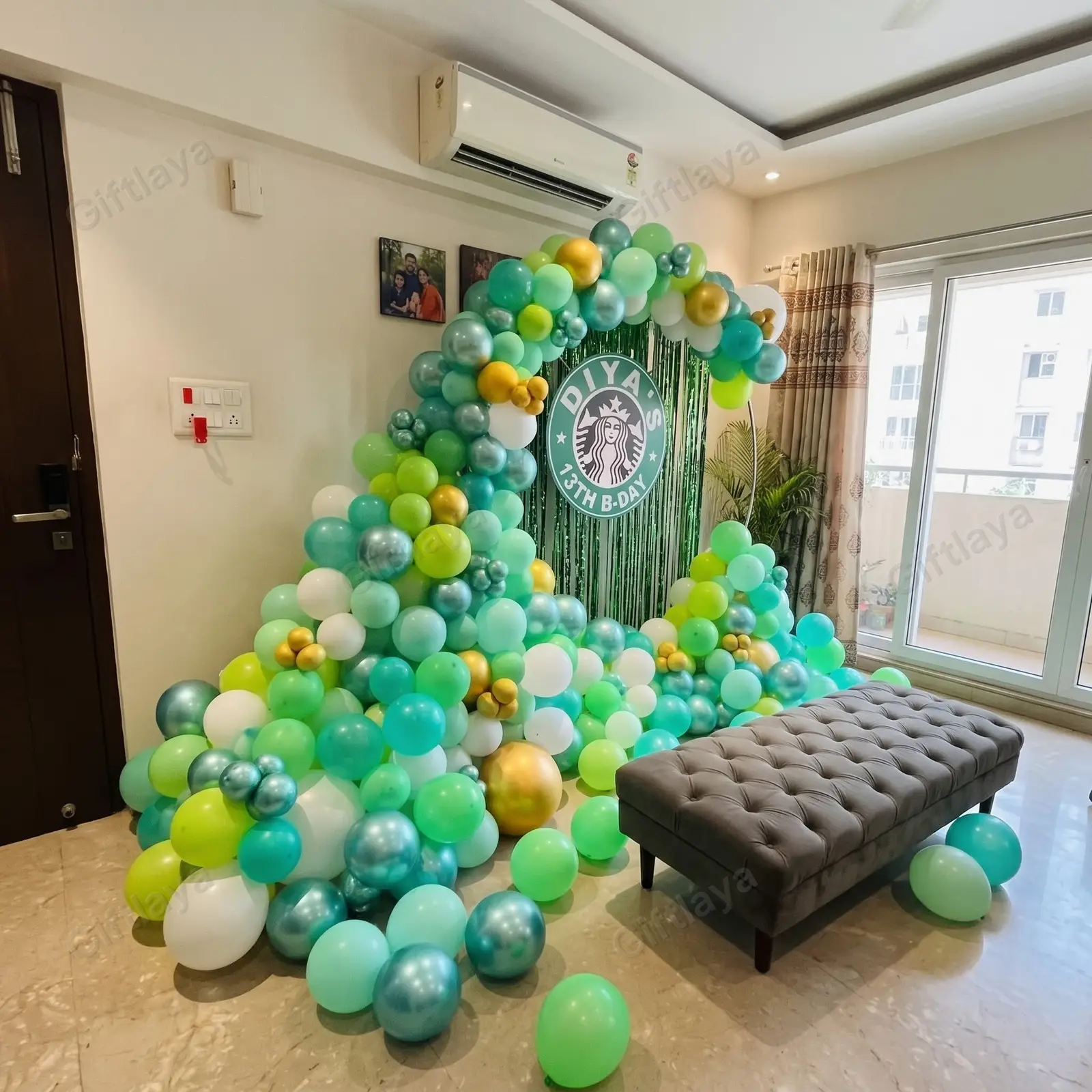 Starbucks Theme Birthday Decoration — photo 2