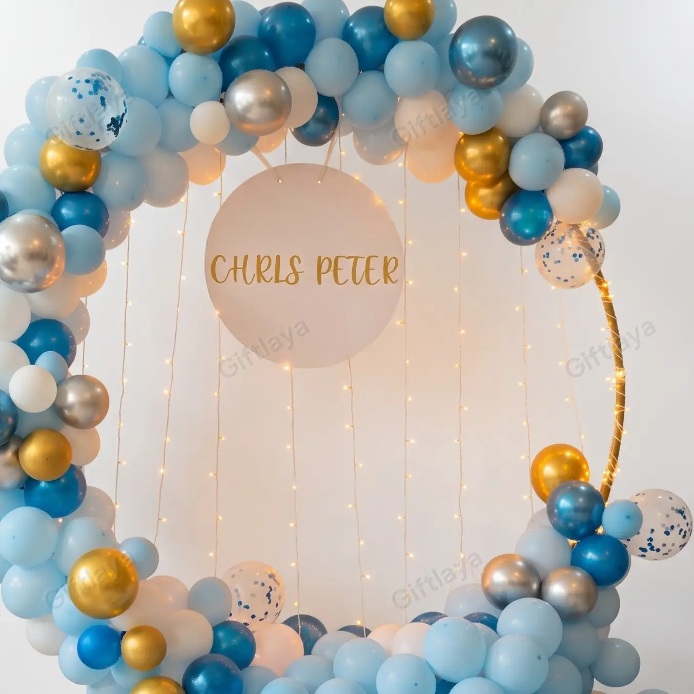 Christening Balloon Decoration — photo 2