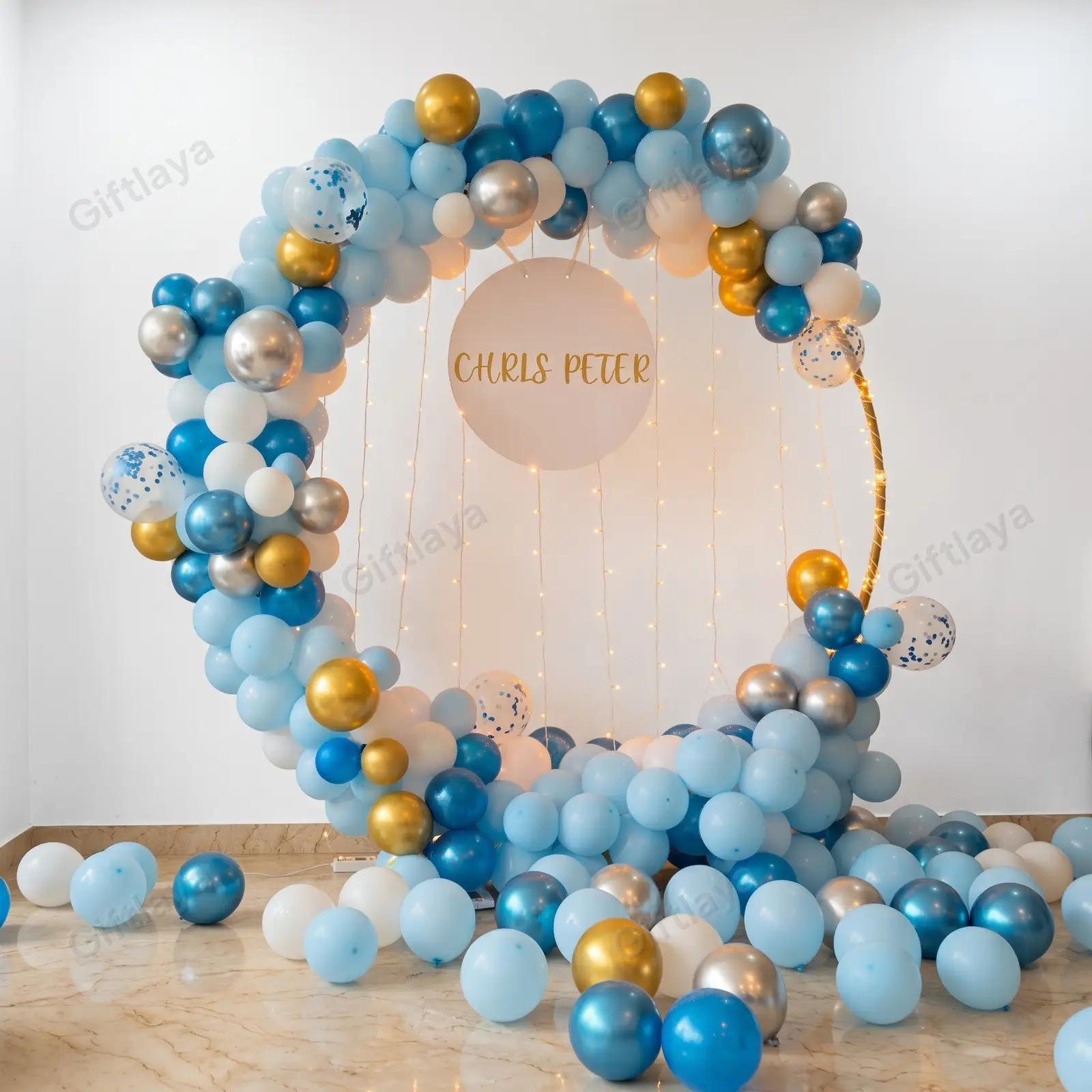 Christening Balloon Decoration