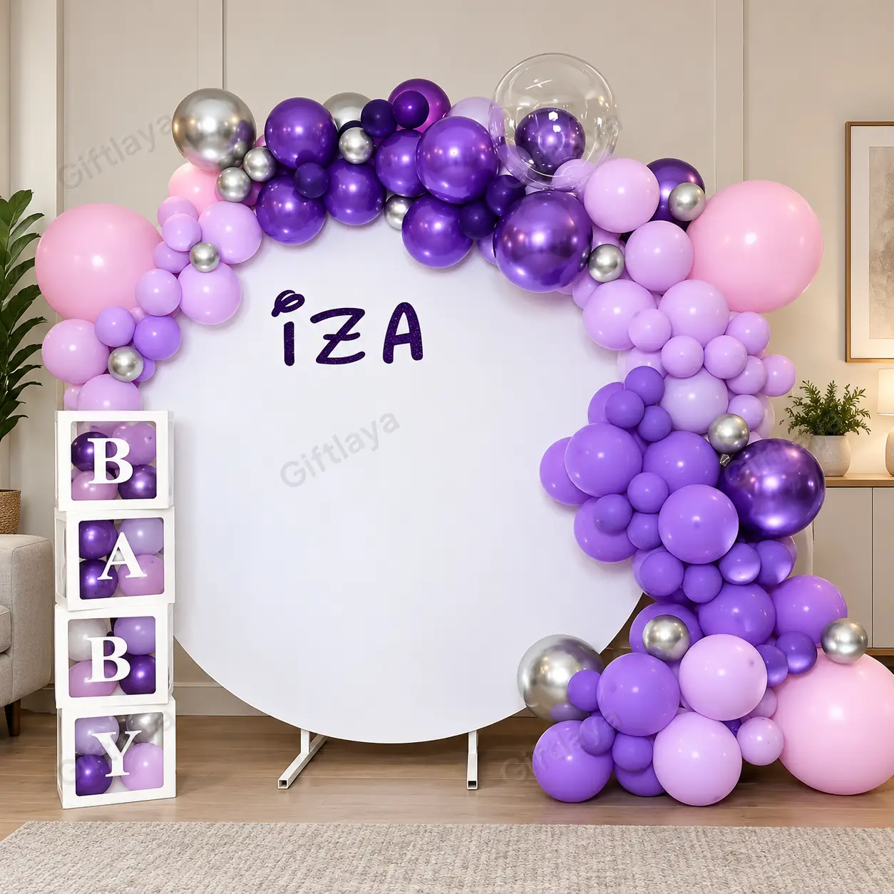 Customized Baptism Decoration