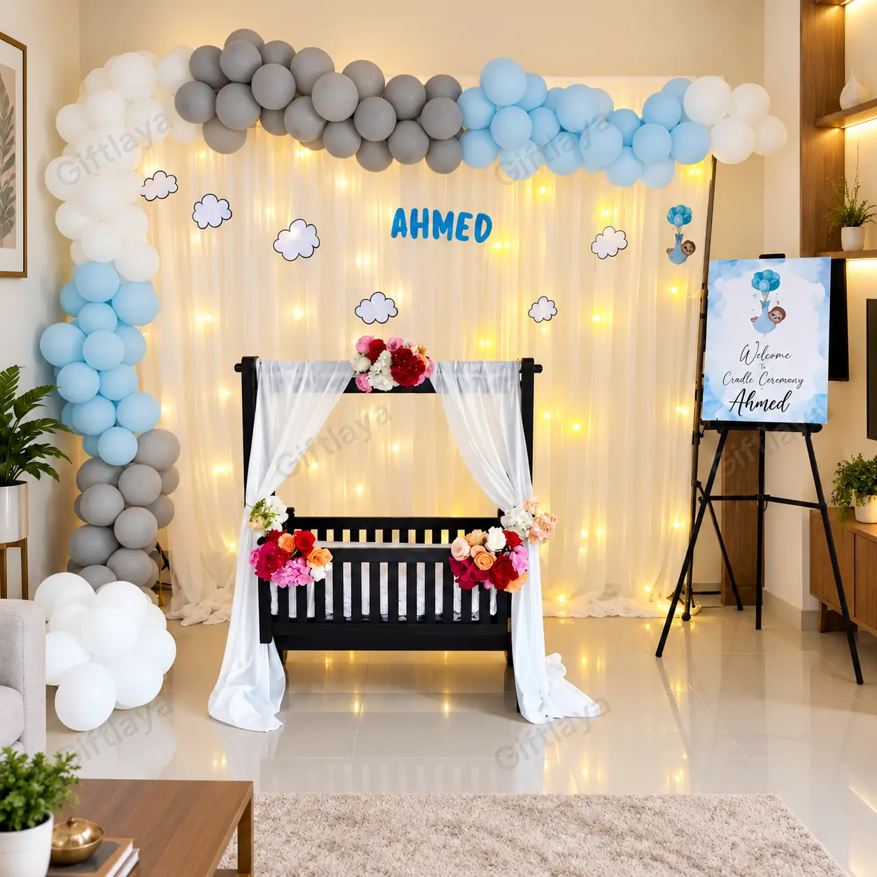Cradle Ceremony Home Setup