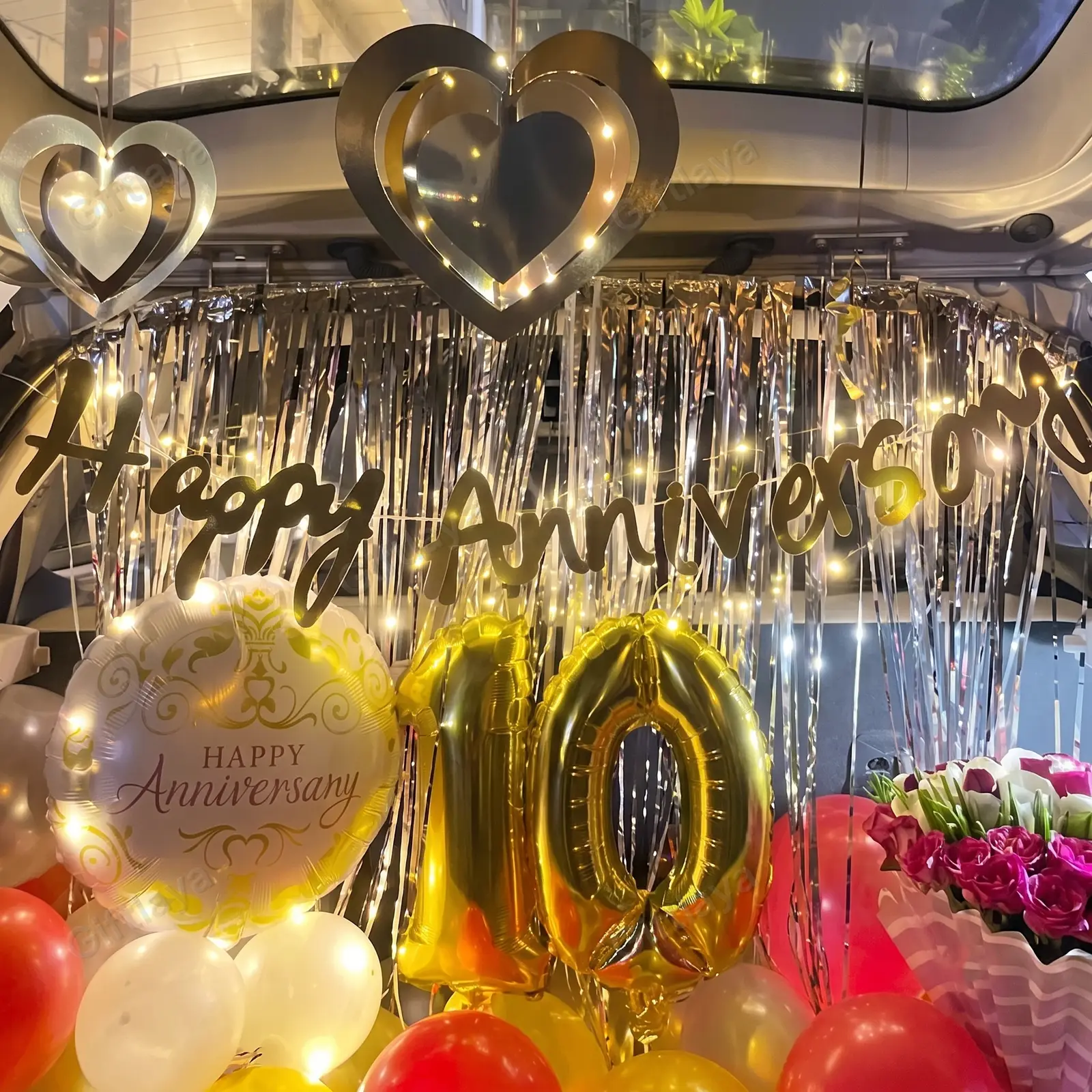 Anniversary Car Decor — photo 2
