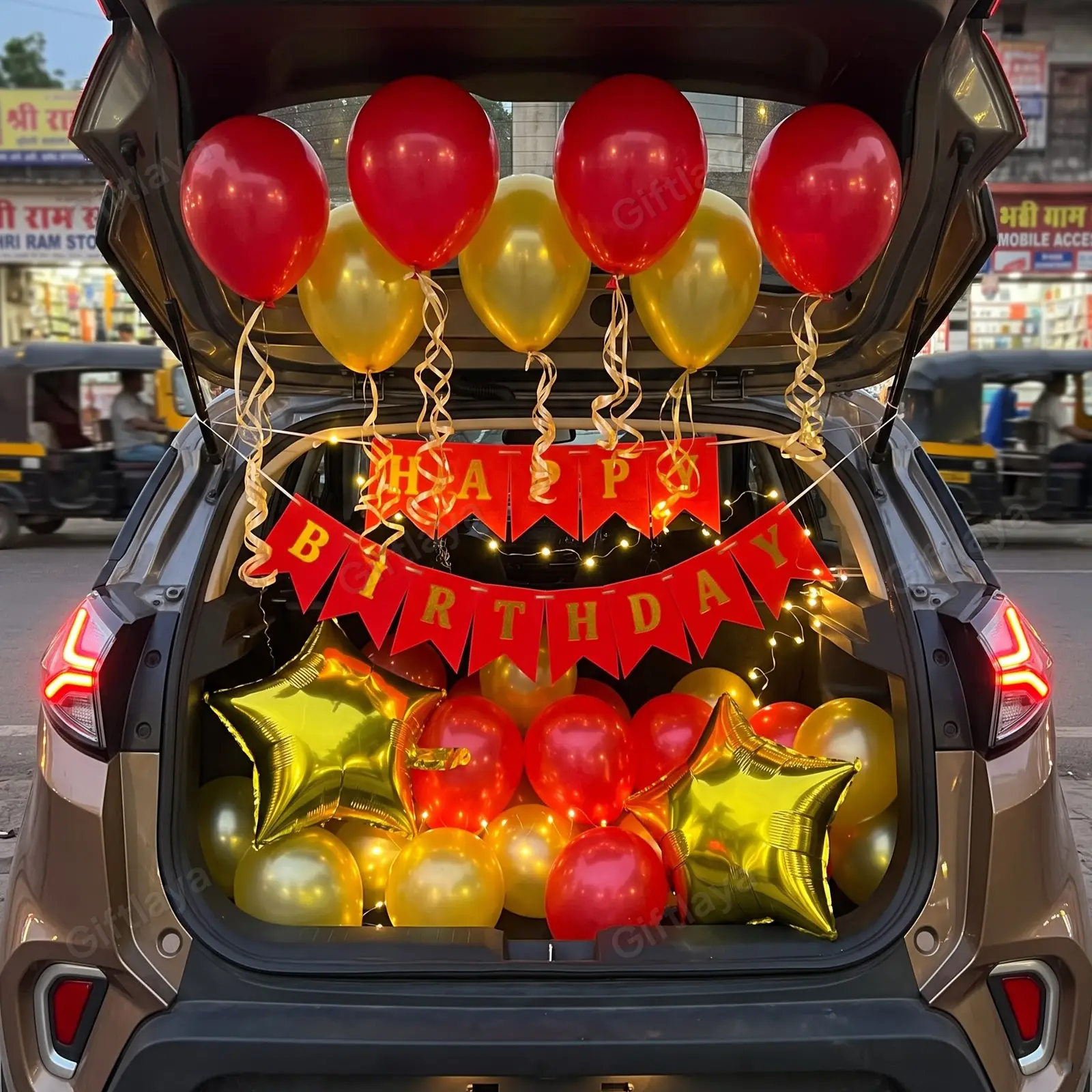 Birthday Car Boot Decoration