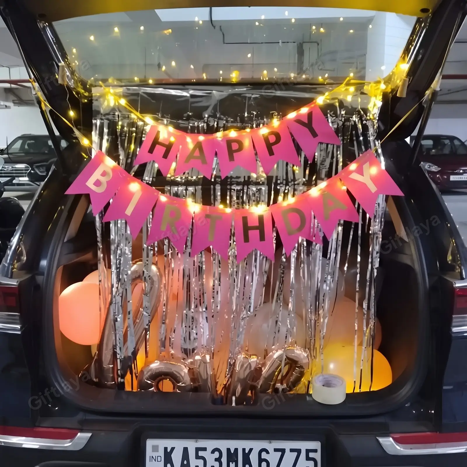 Birthday Car Decoration