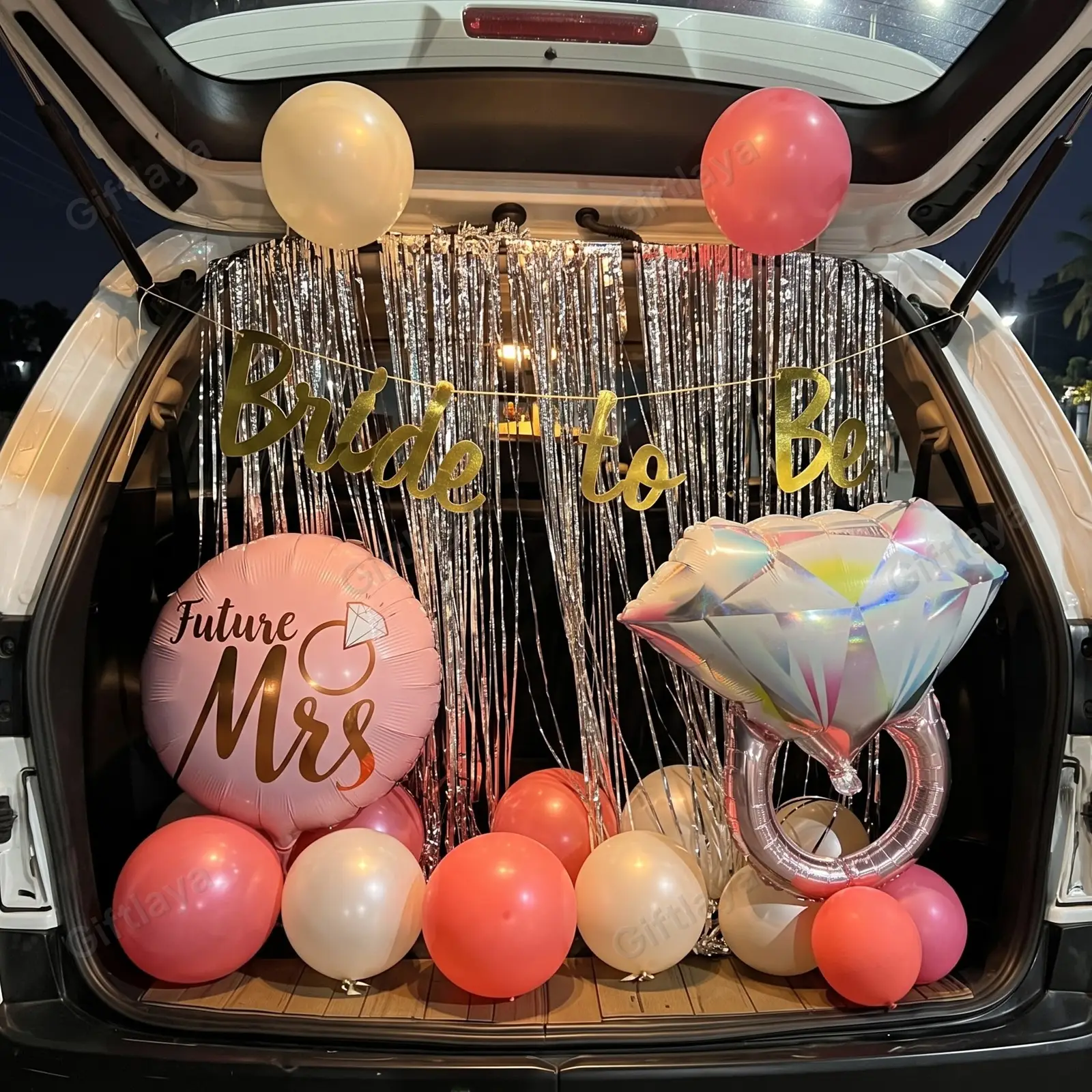 Bride To Be Car Decor